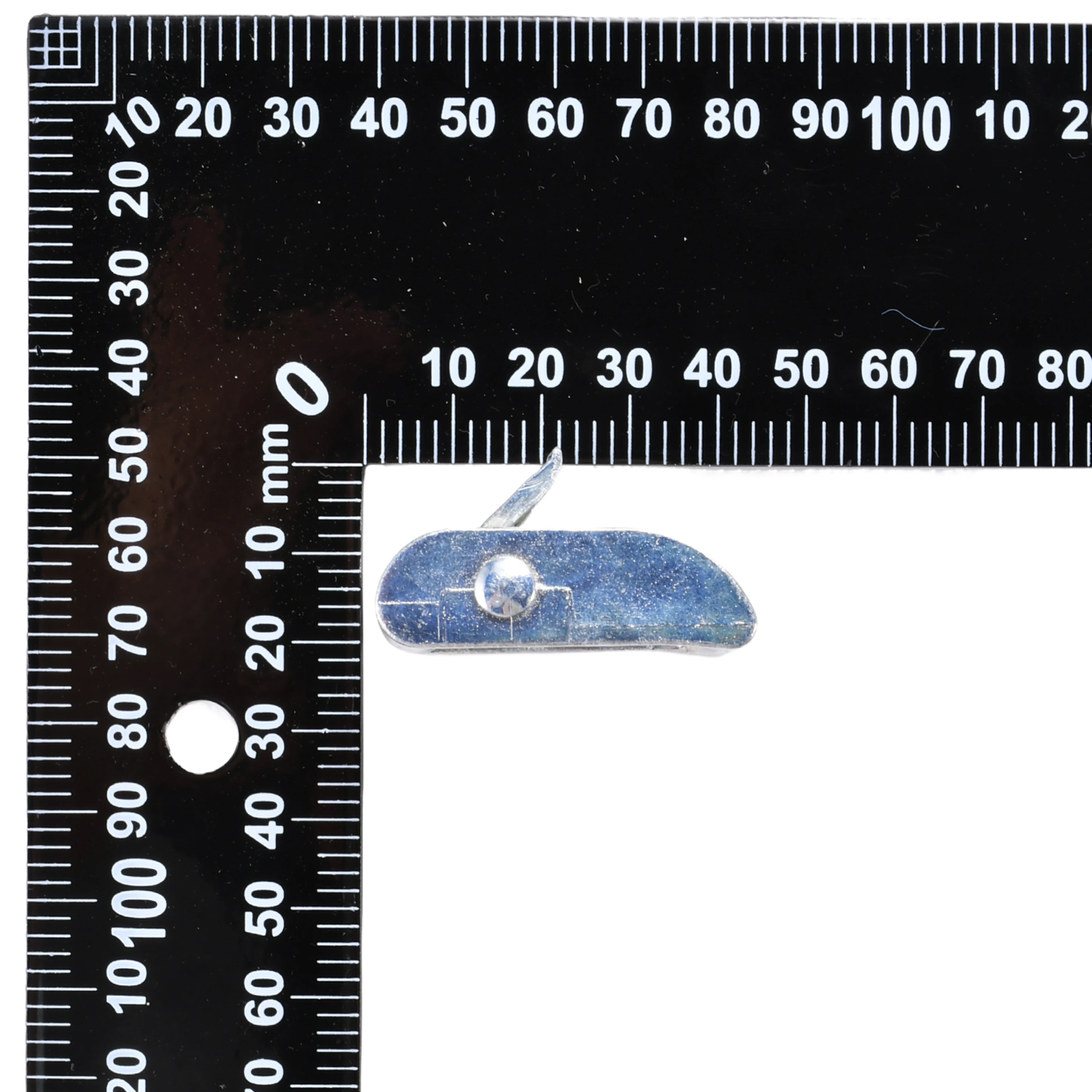 Hebilla de leva 25mm zinc, Rotura 350kg, Zincado Blanco