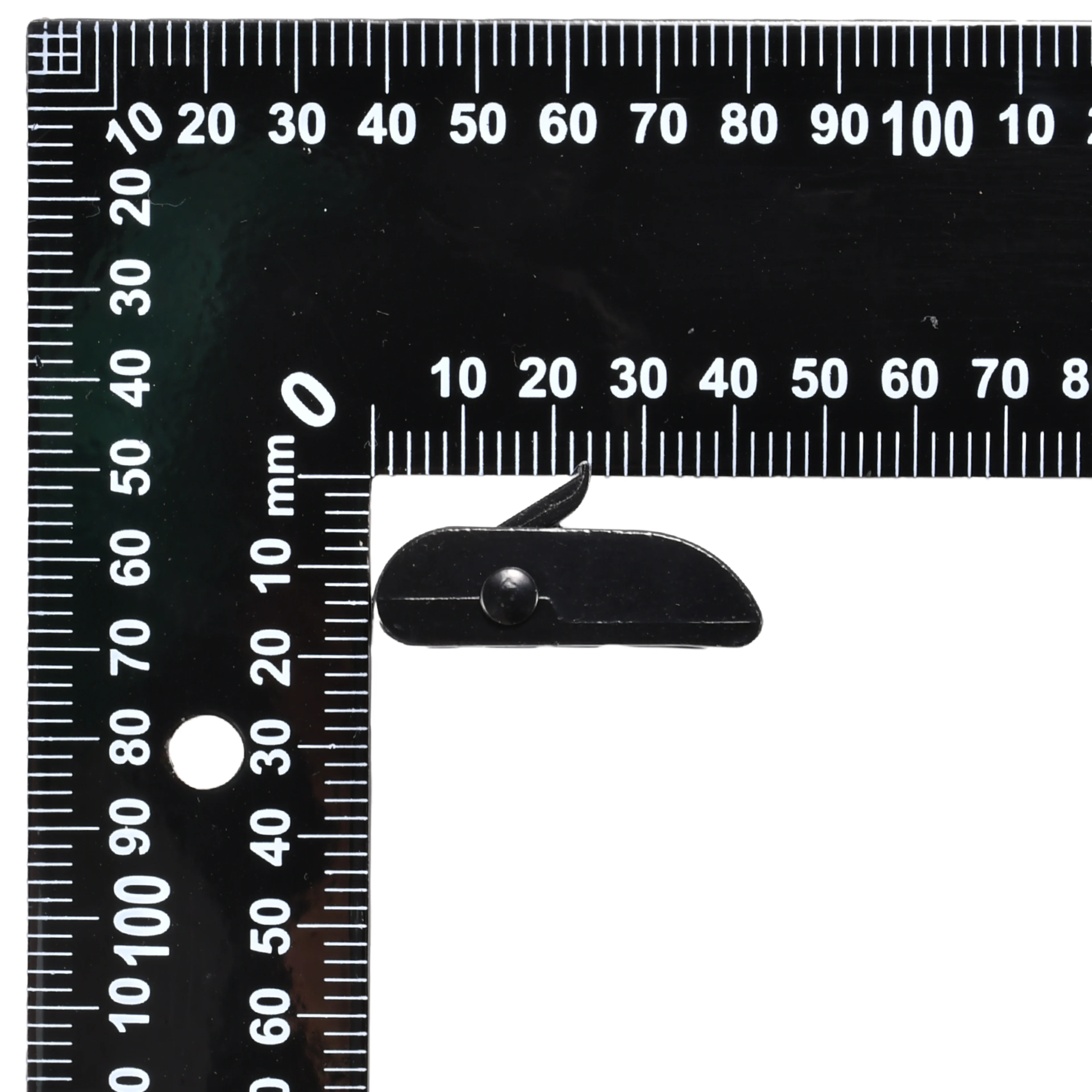 Hebilla de leva 25mm de zinc fundido a presión, negra - Resistencia a la rotura 350kg