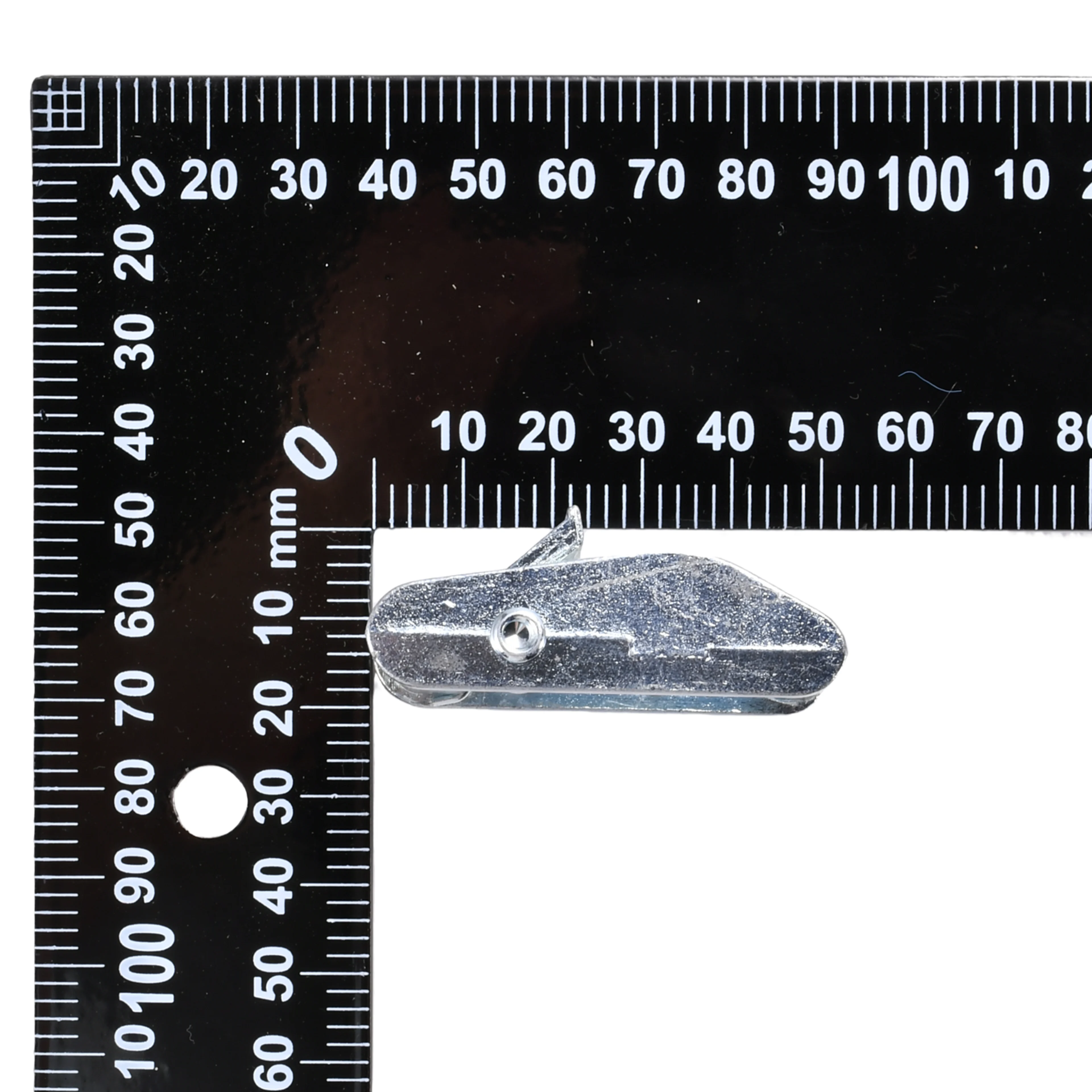 Hebilla de leva cabeza redonda 25mm de aleación de zinc fundido - Resistencia 350kg