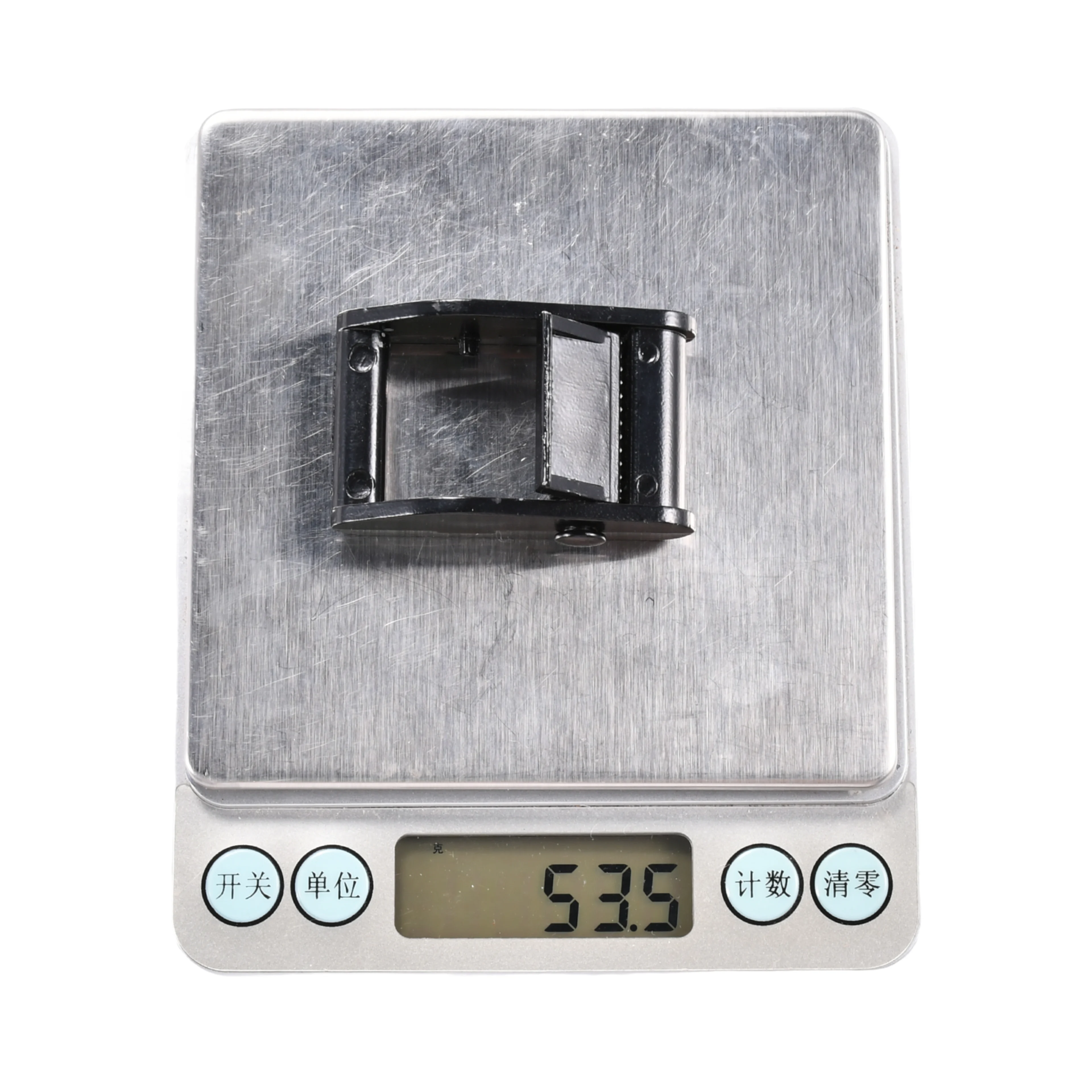 Hebilla de leva cabeza redonda 25mm de aleación de zinc fundido - Resistencia 350kg