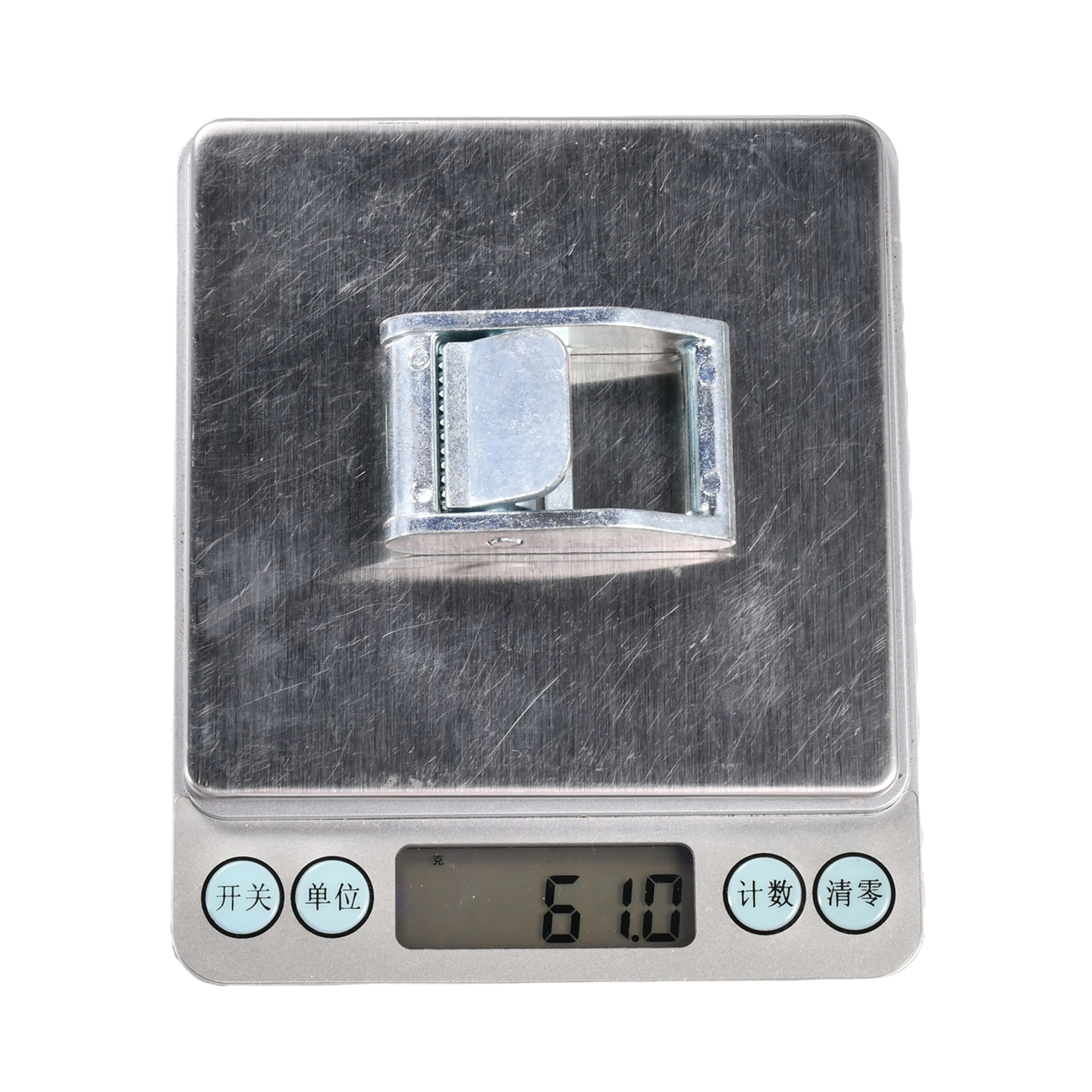 Hebilla de leva tipo Cinch 25mm - MBS 500kg