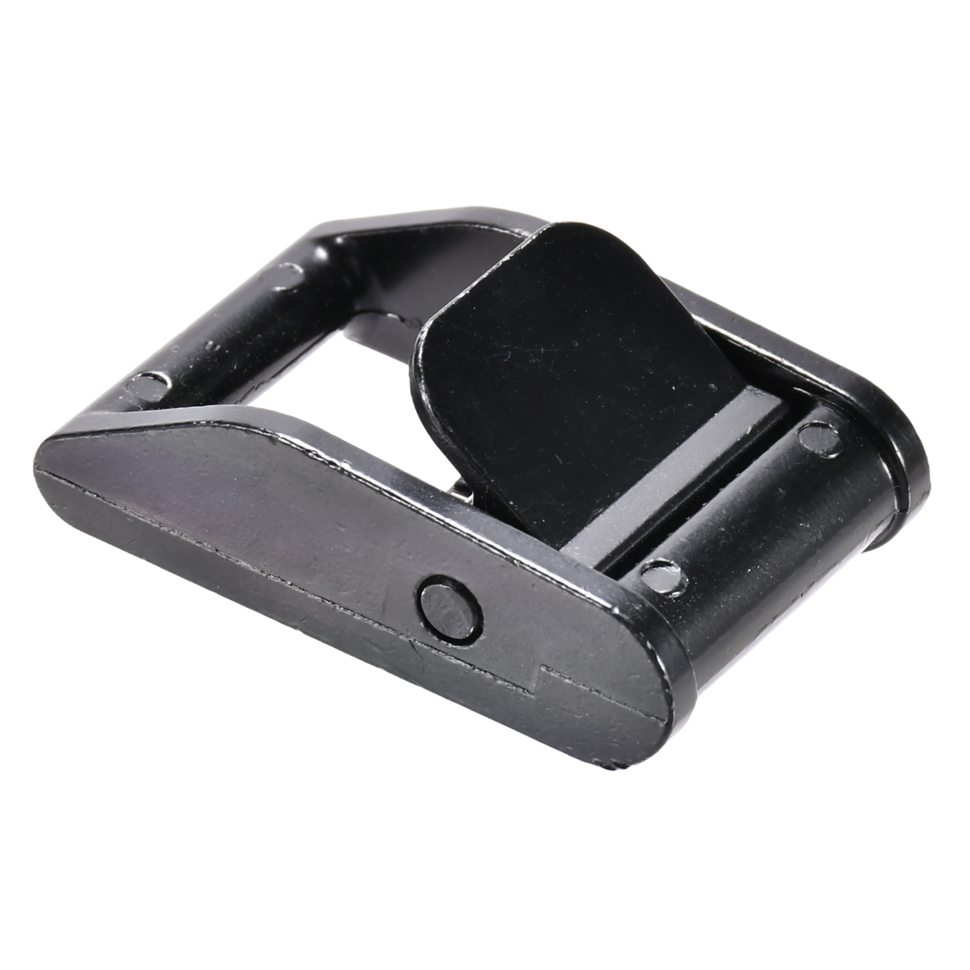 Hebilla de leva estilo Cinch de 25mm, acabado negro - 500 kg Resistencia