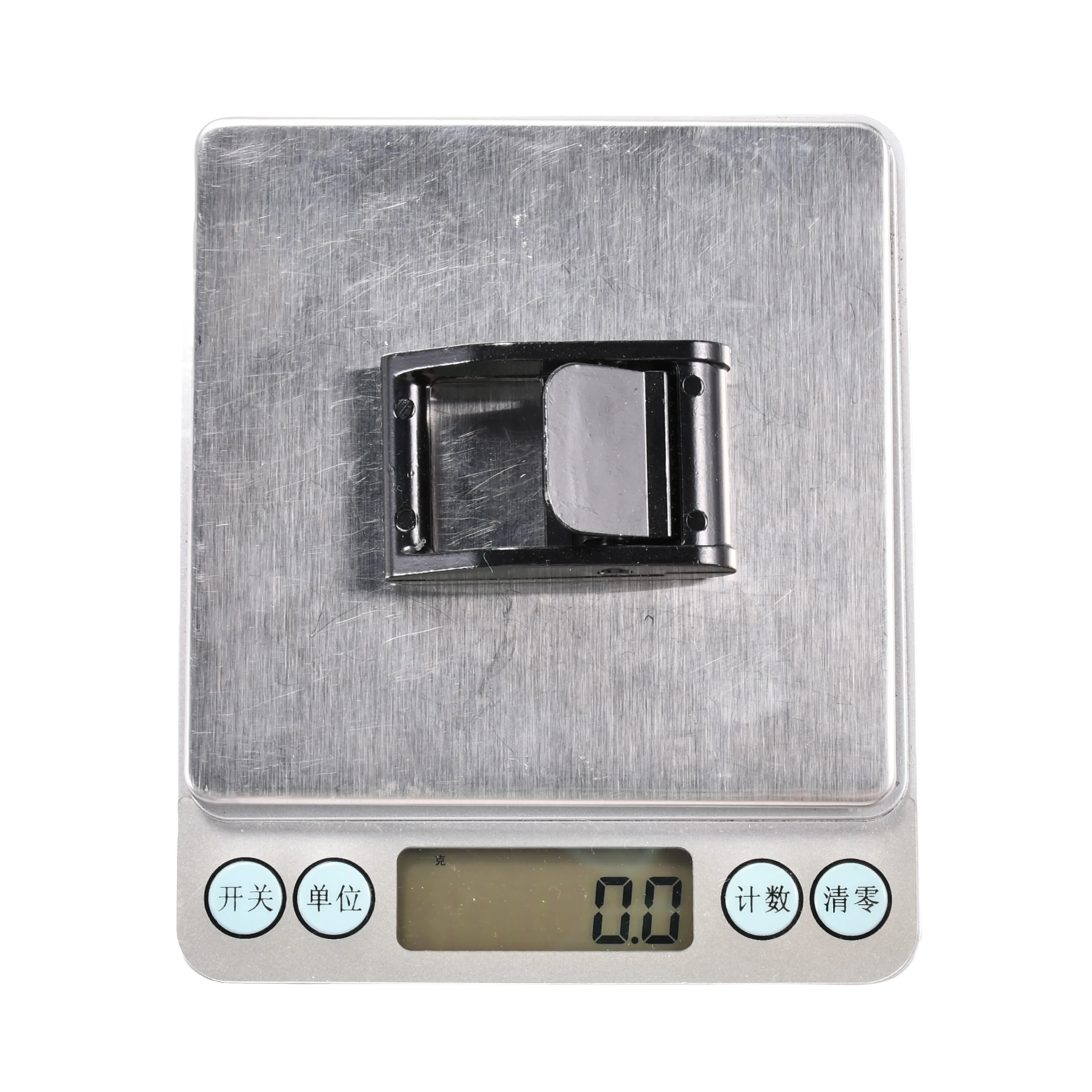 Hebilla de leva estilo Cinch de 25mm, acabado negro - 500 kg Resistencia