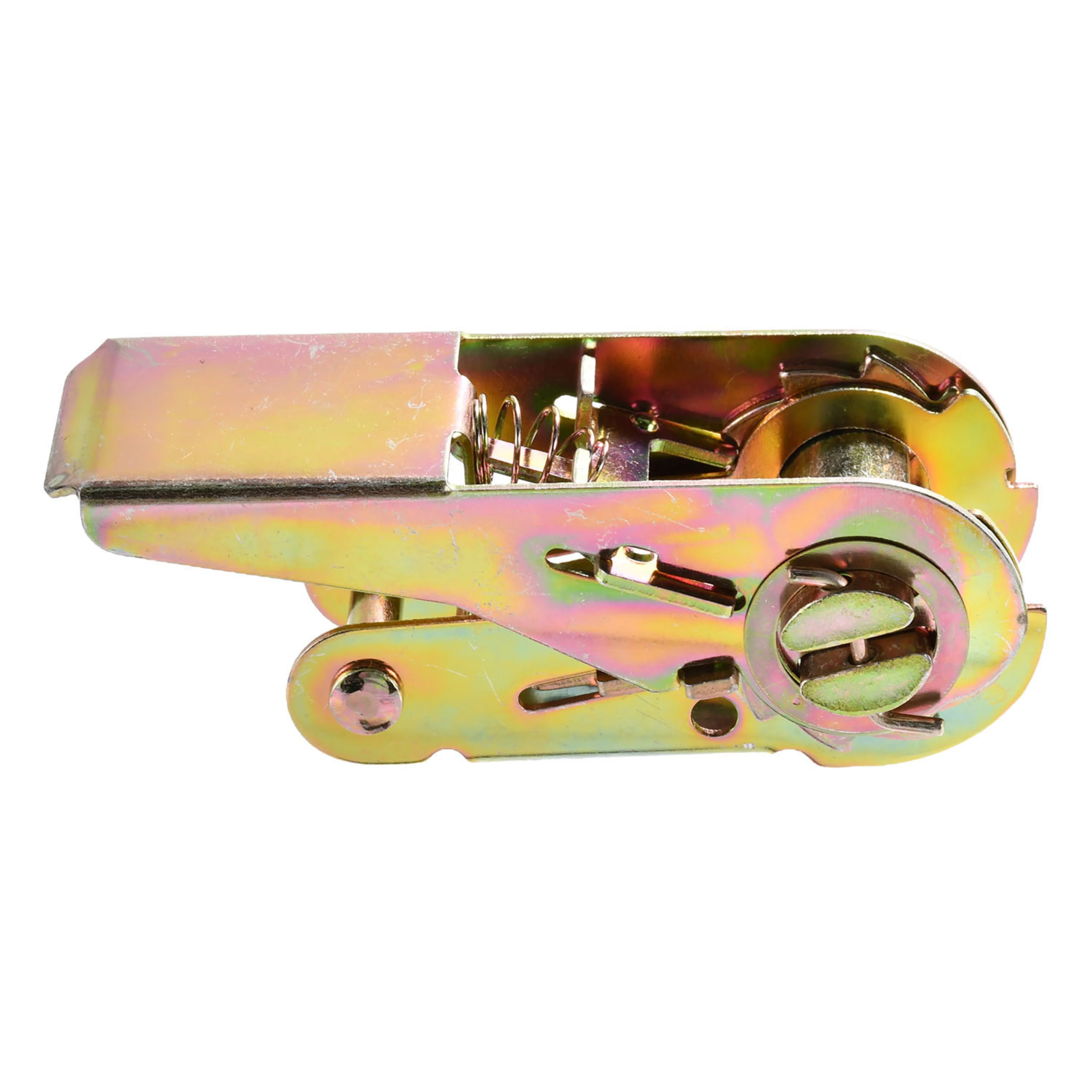 Hebilla de trinquete 25mm para pulgar, Zincada - Rotura 800kg