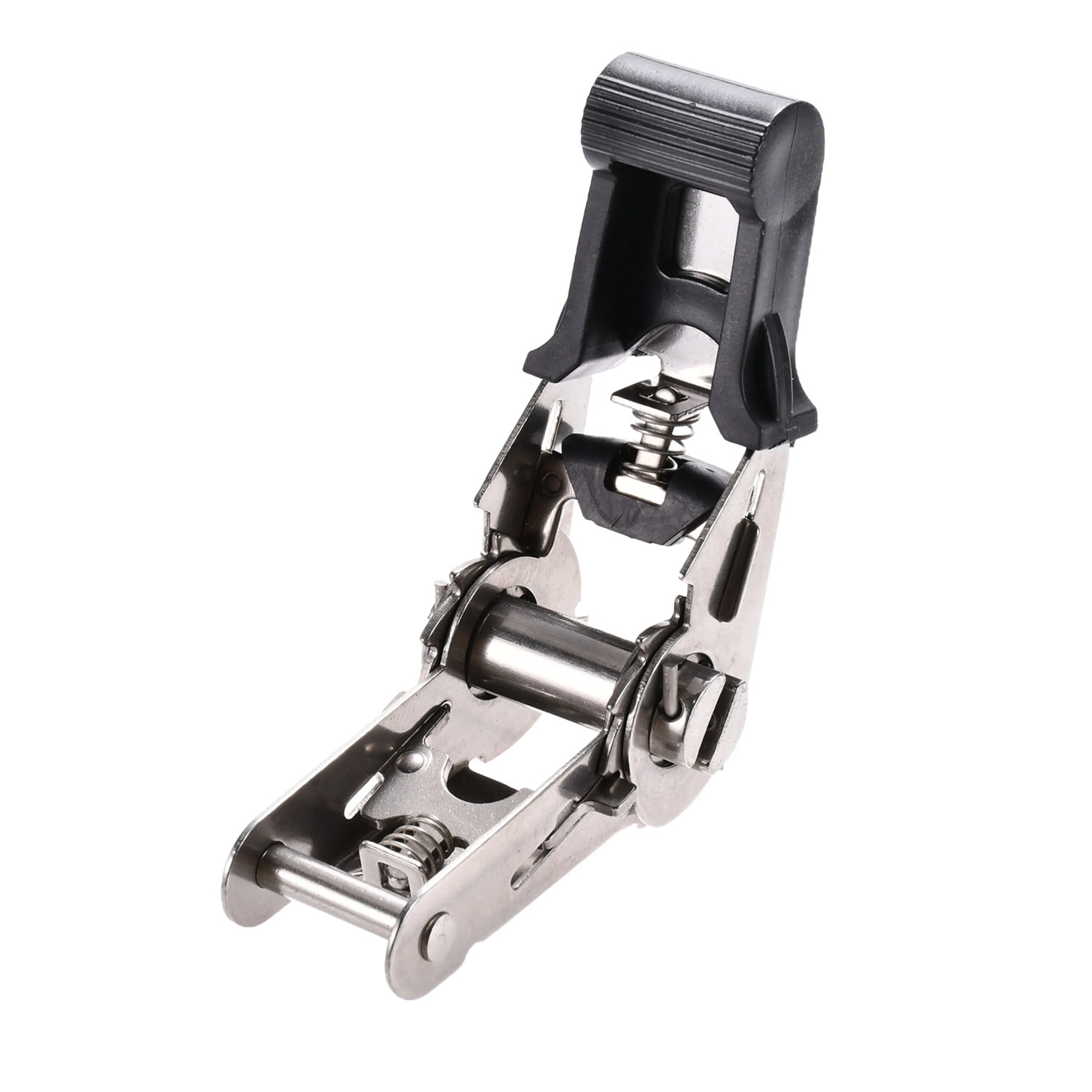 Hebilla de Trinquete Inoxidable 316 25mm con Mango de Goma - Rotura 800kg