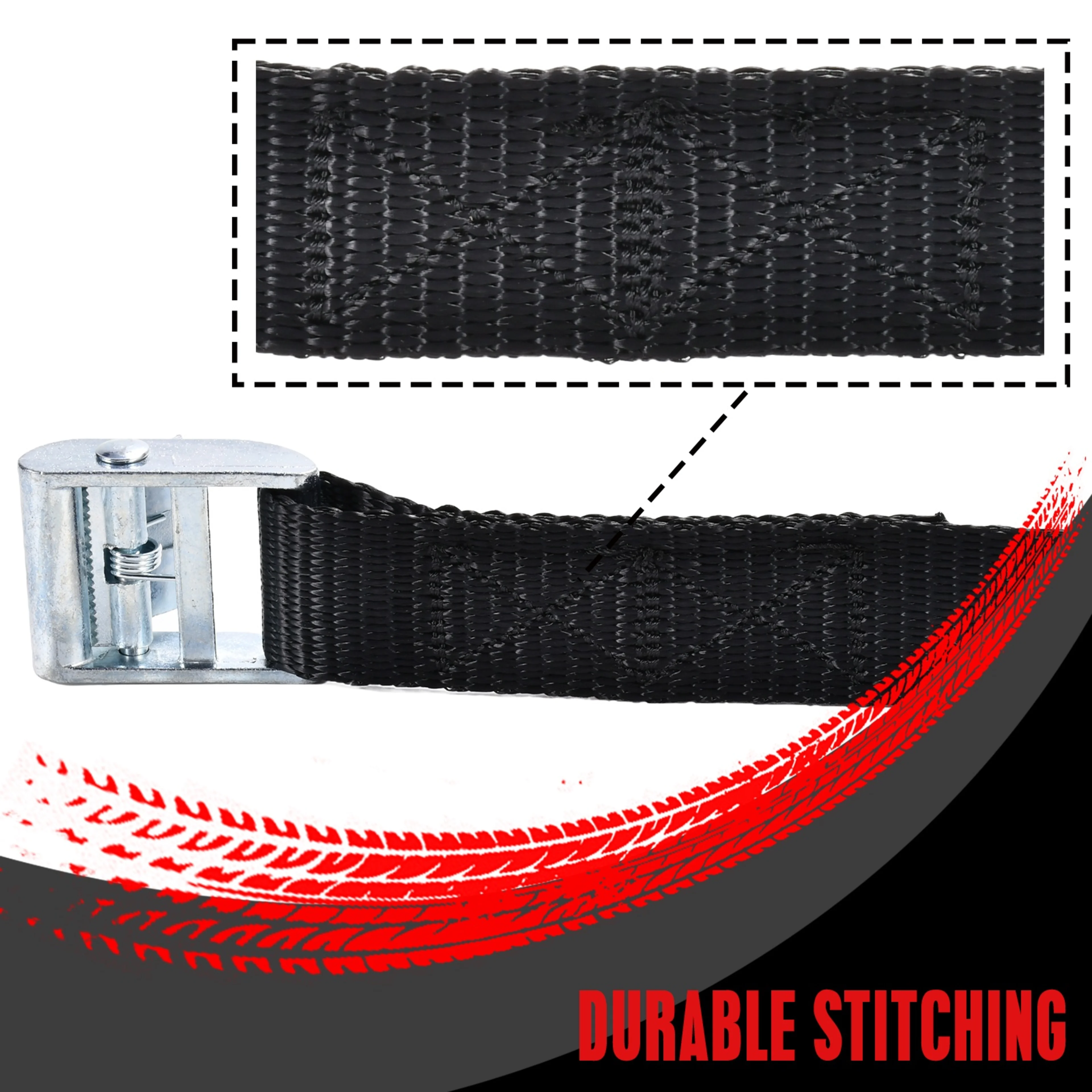 1" Endless Cam Buckle Tie Down Strap - 770lbs BS