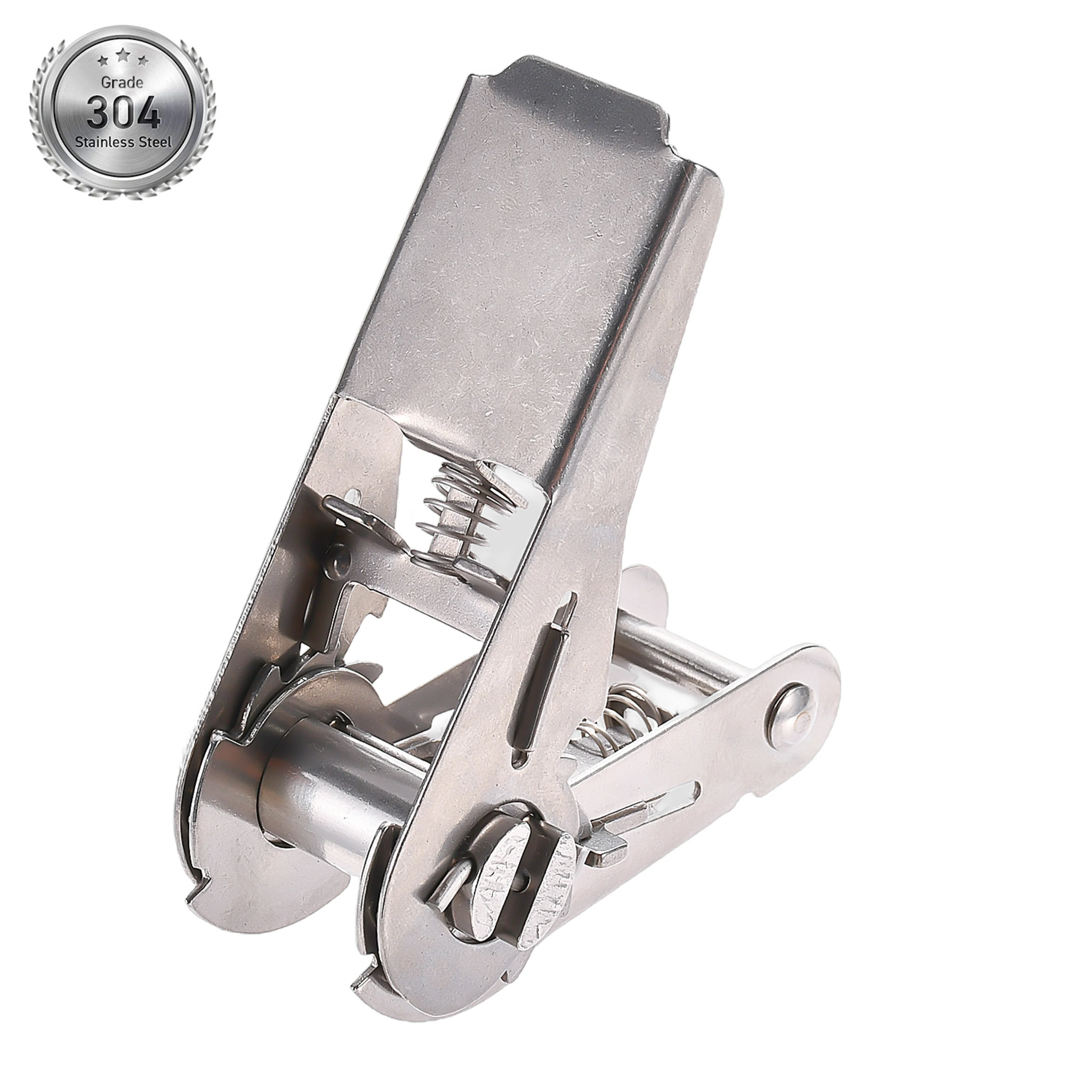 25mm 304 Stainless Steel Ratchet Buckle - 800kg MBS