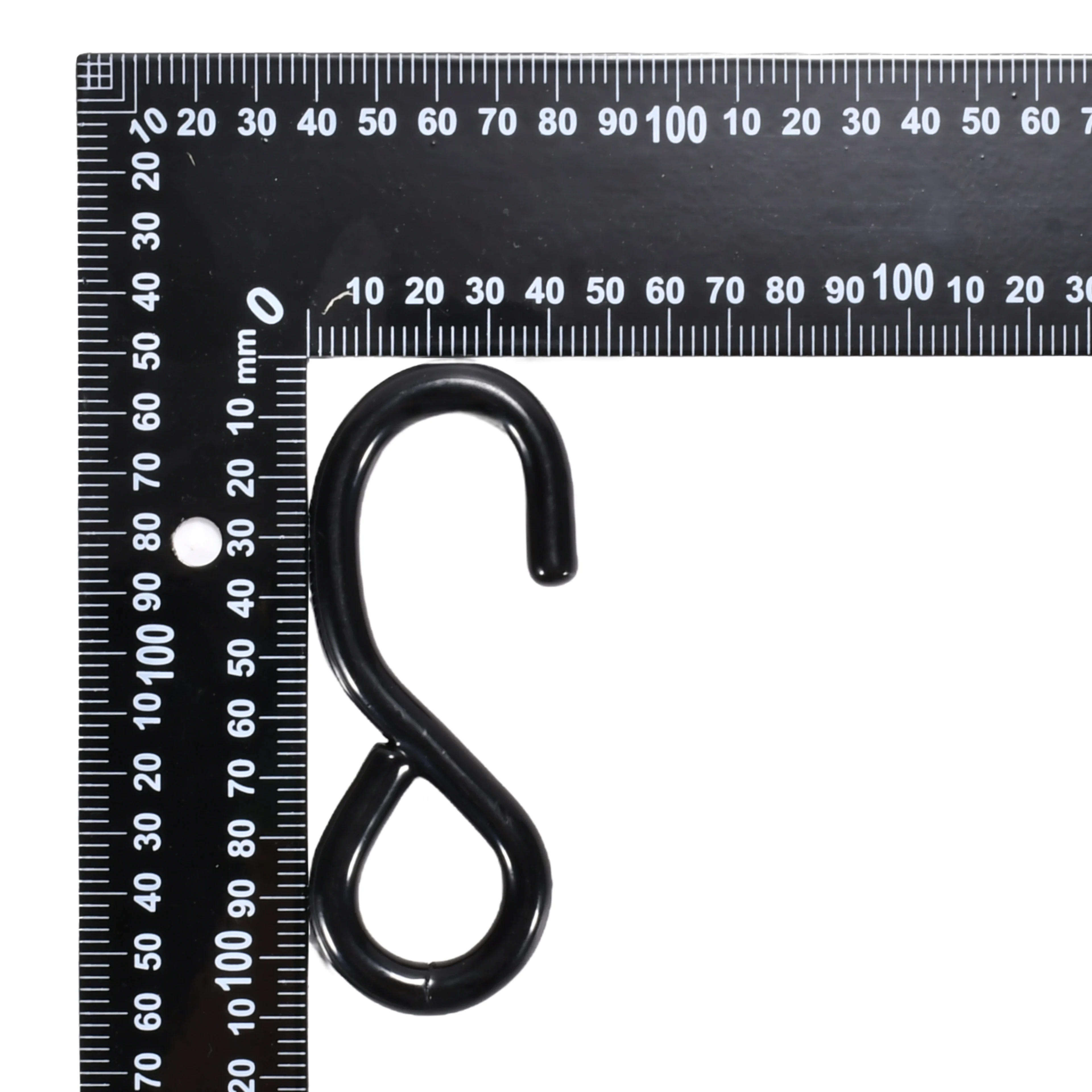 Gancho en S de 25 mm recubierto de vinilo - 800 kg BS