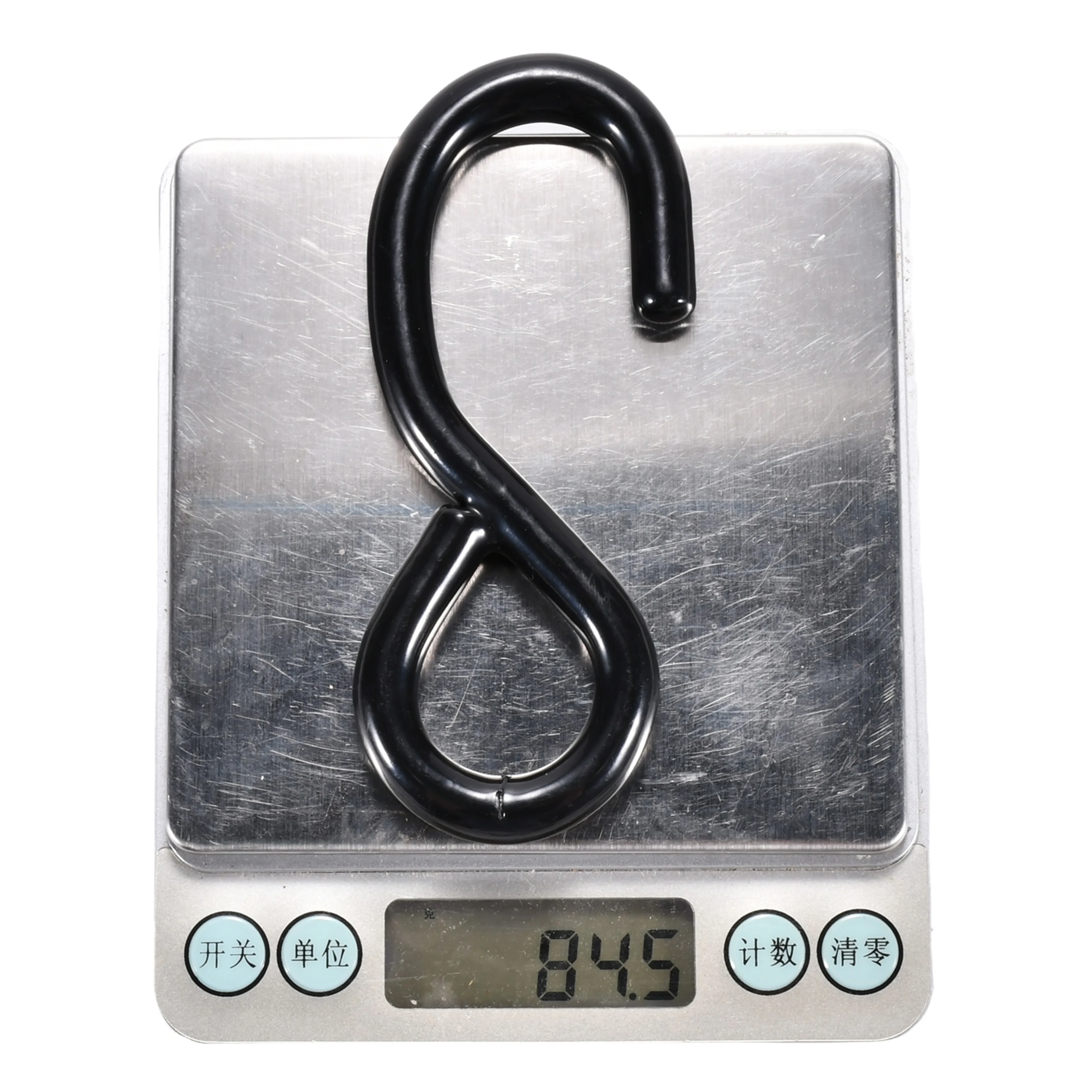 Gancho en S de 25 mm recubierto de vinilo - 800 kg BS