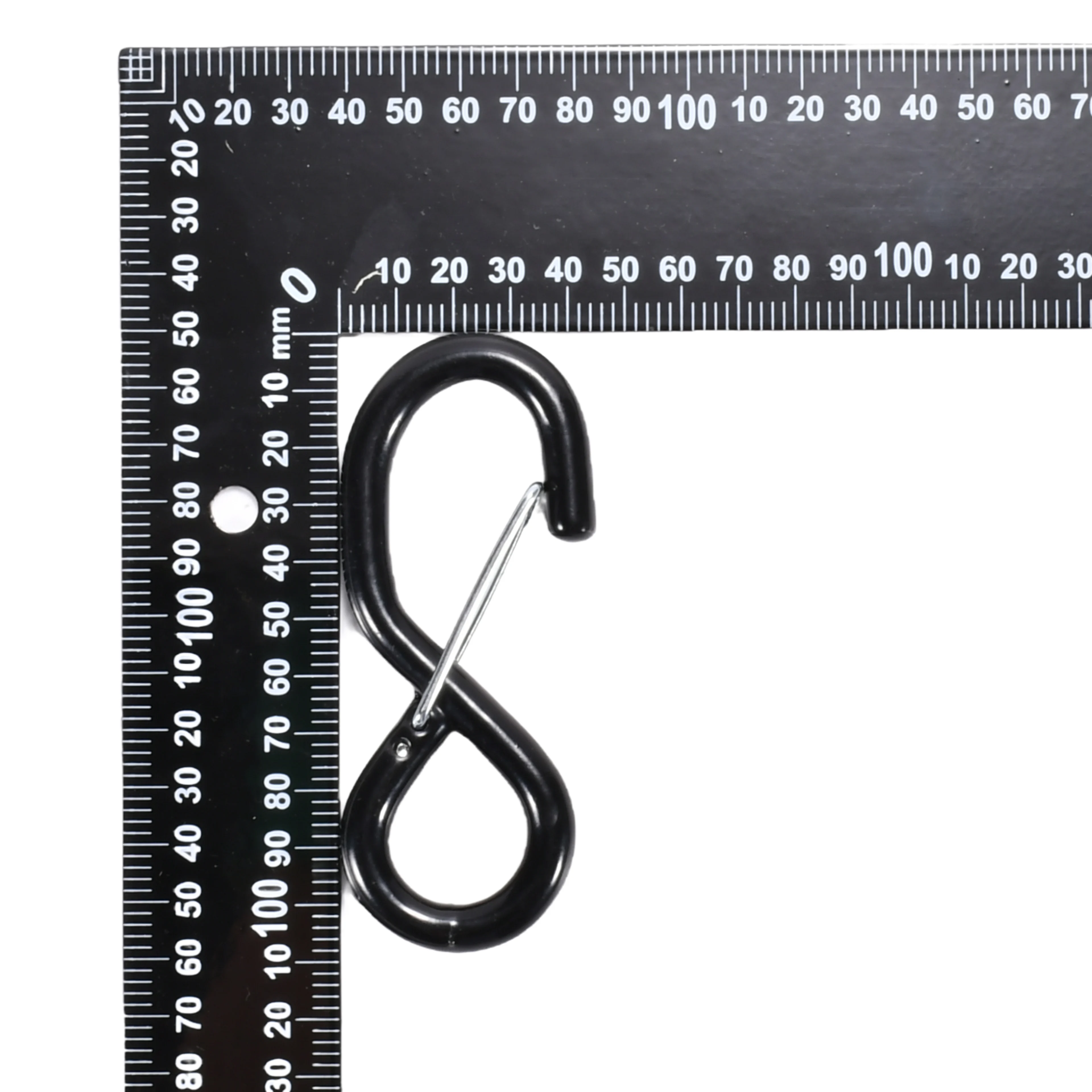 25mm Vinyl Coated S-Hook with Latch - 800kg MBS