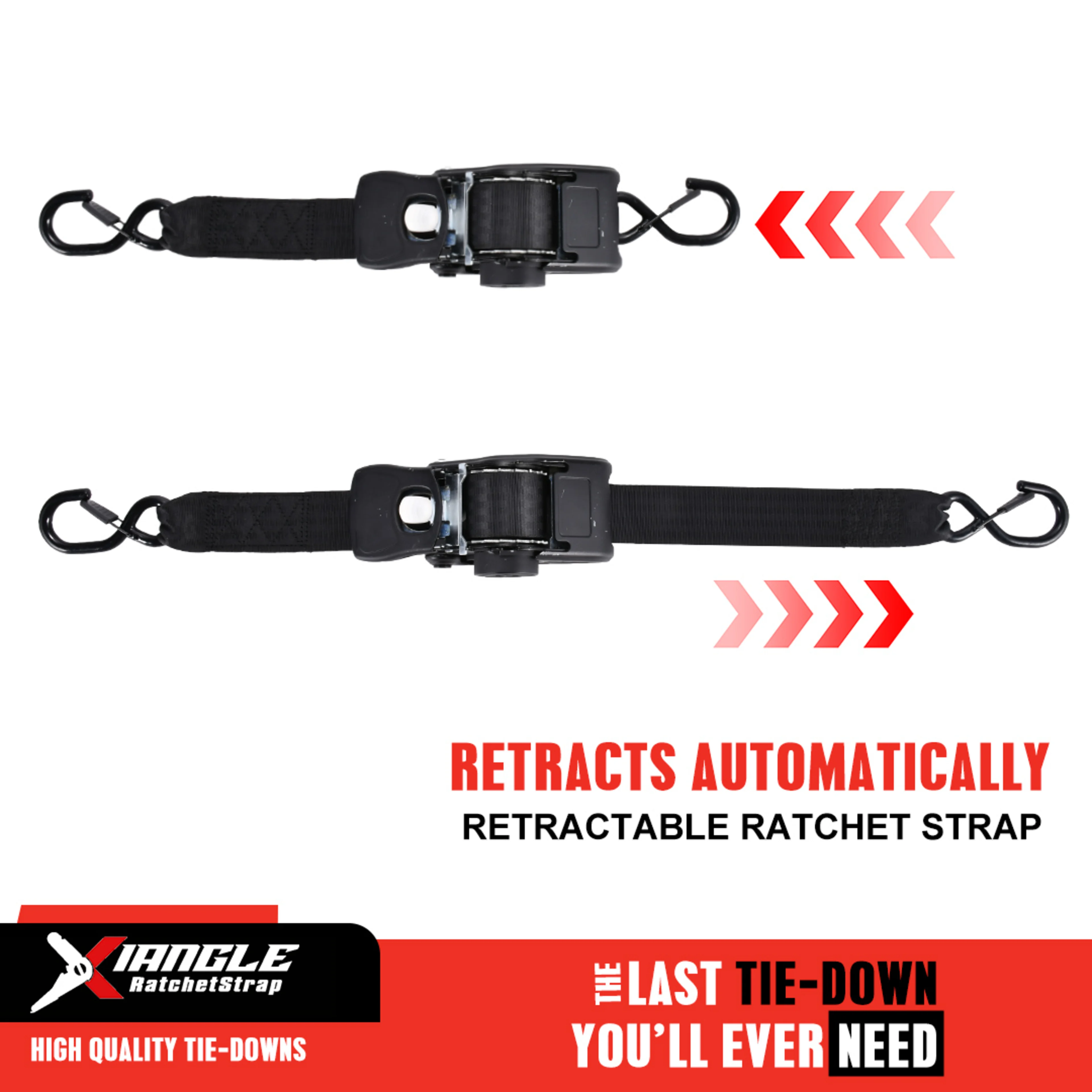 Retractable Ratchet Strap