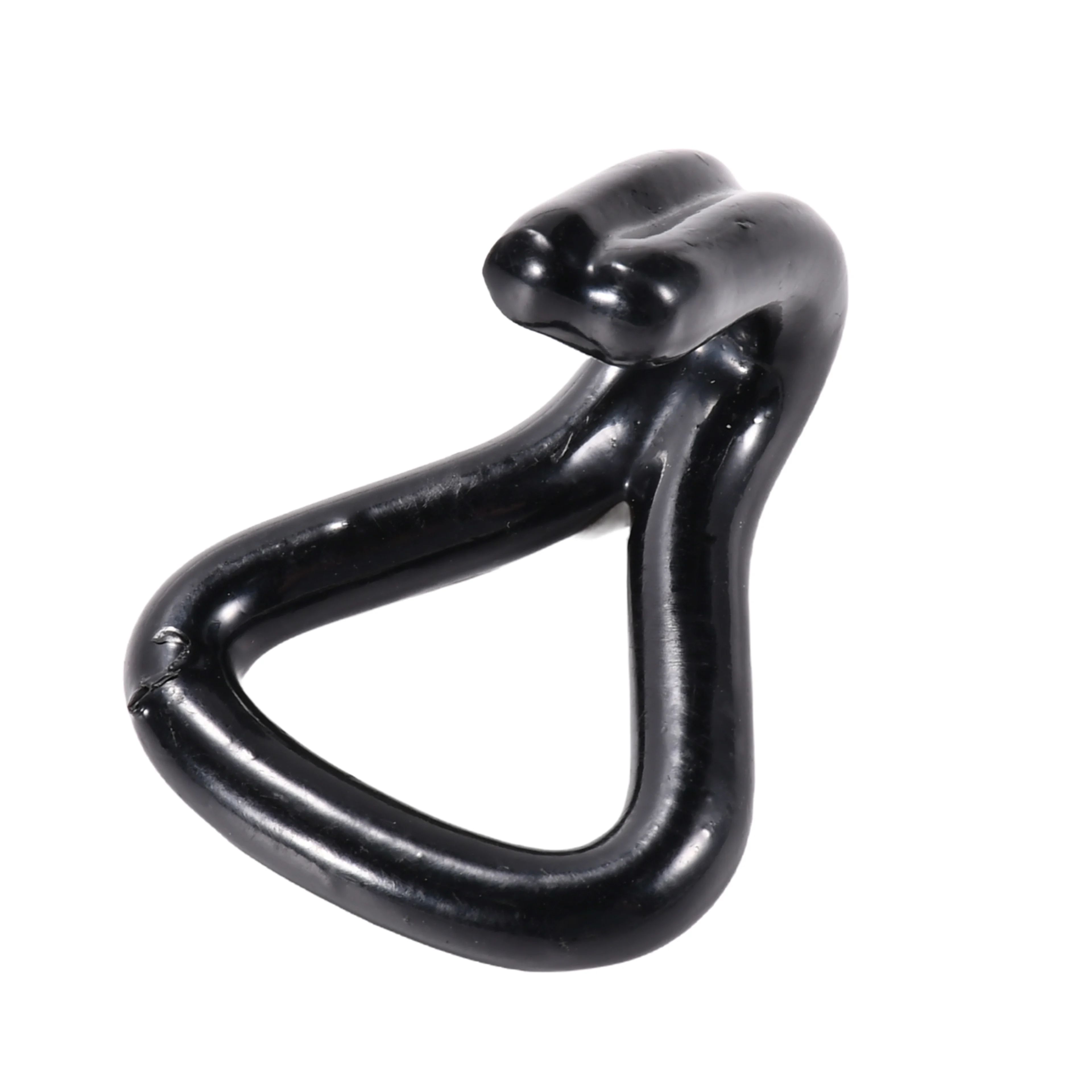 25mm Black Plated Double J Hook - 800kg BS