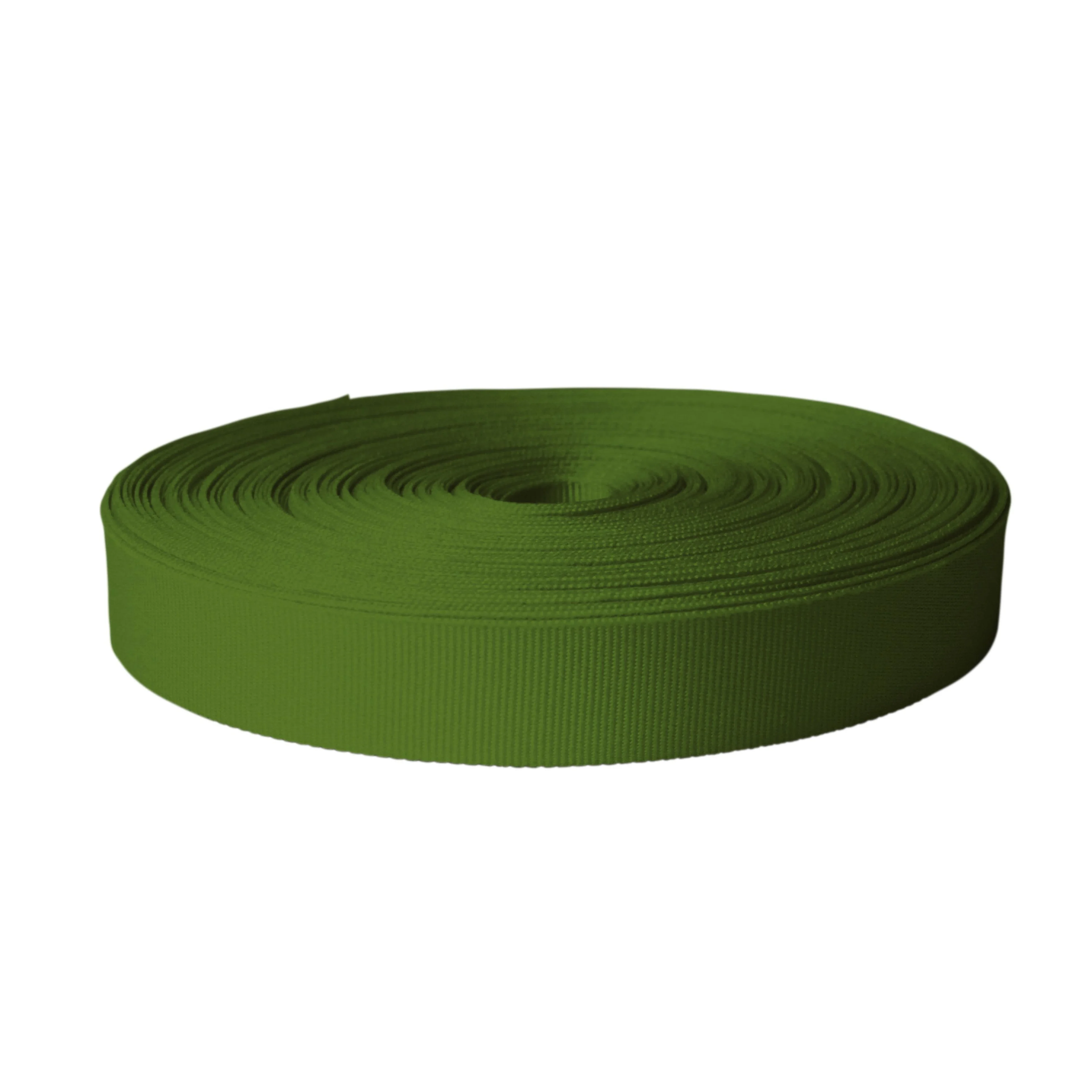 25mm UV Resistant Polyester Webbing Army Green - 800kg BS
