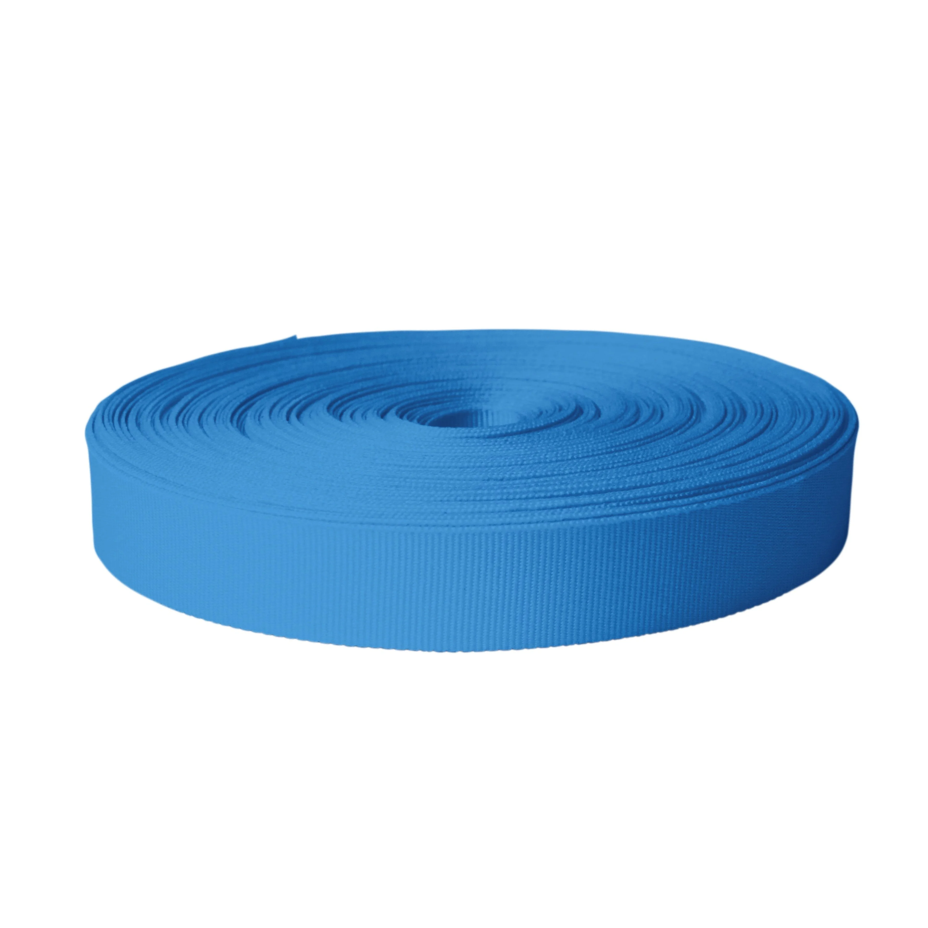 25mm UV Resistant Polyester Webbing Blue - 800kg BS