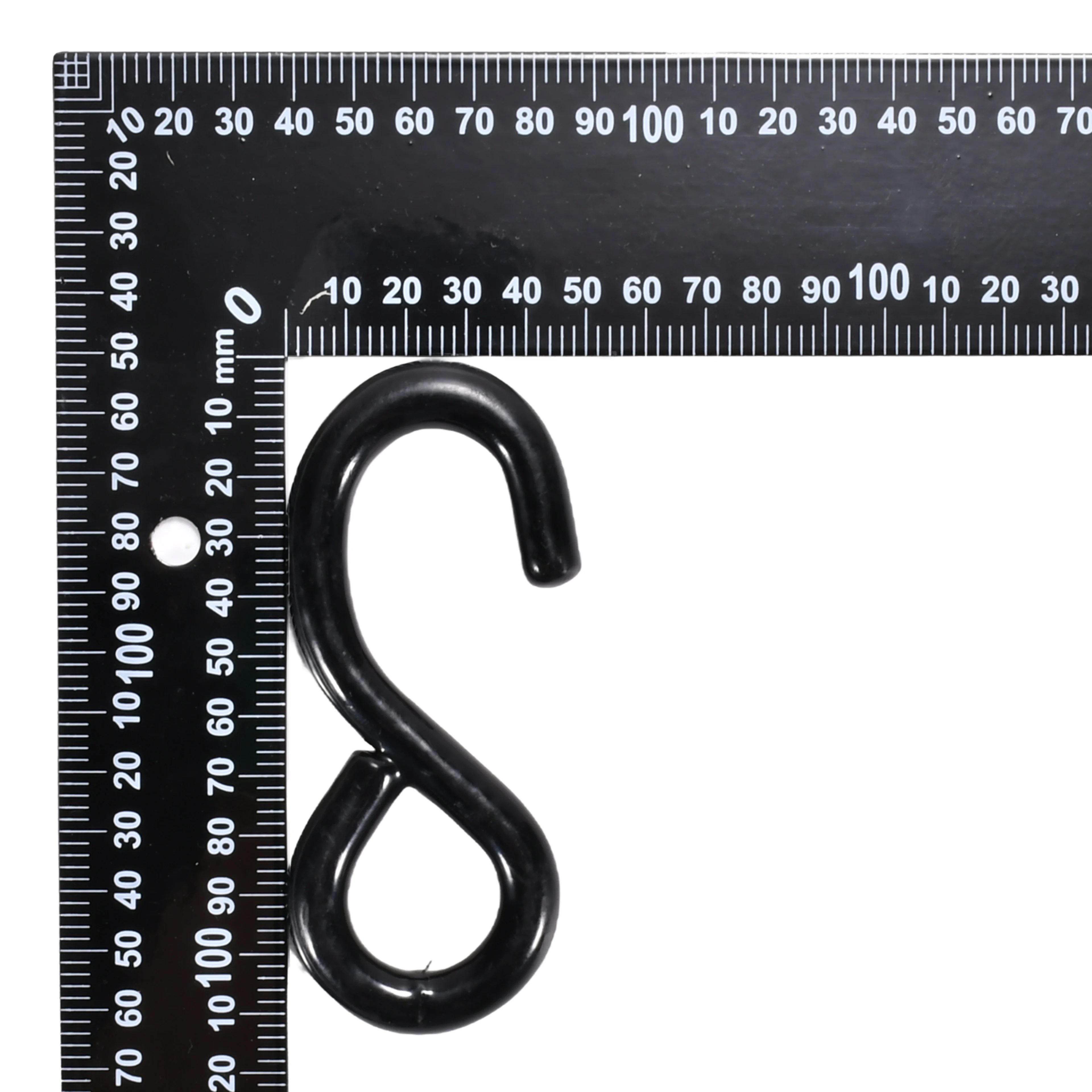 Gancho en S recubierto de vinilo de 38mm - 1500 kg Resistencia