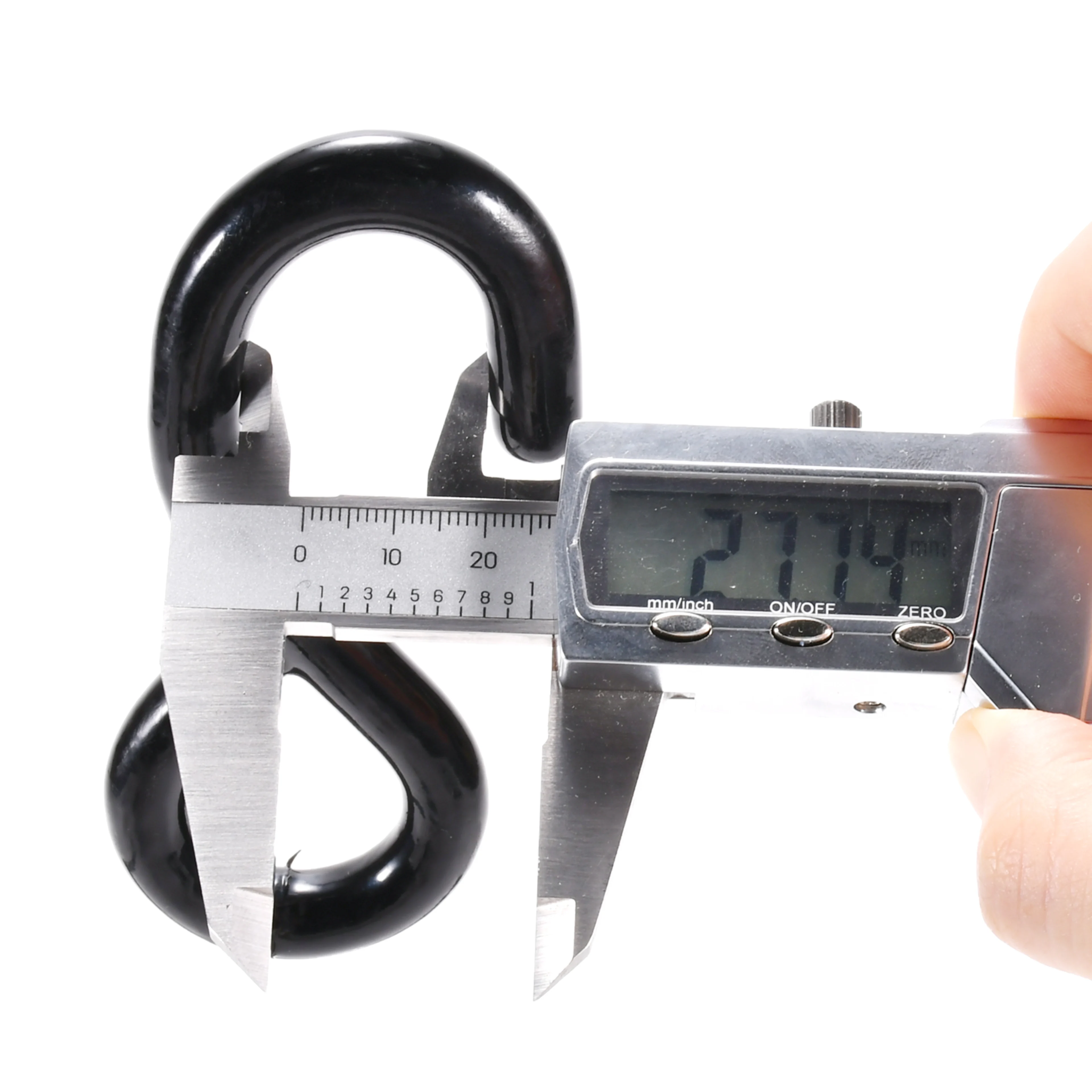 Gancho en S recubierto de vinilo de 38mm - 1500 kg Resistencia