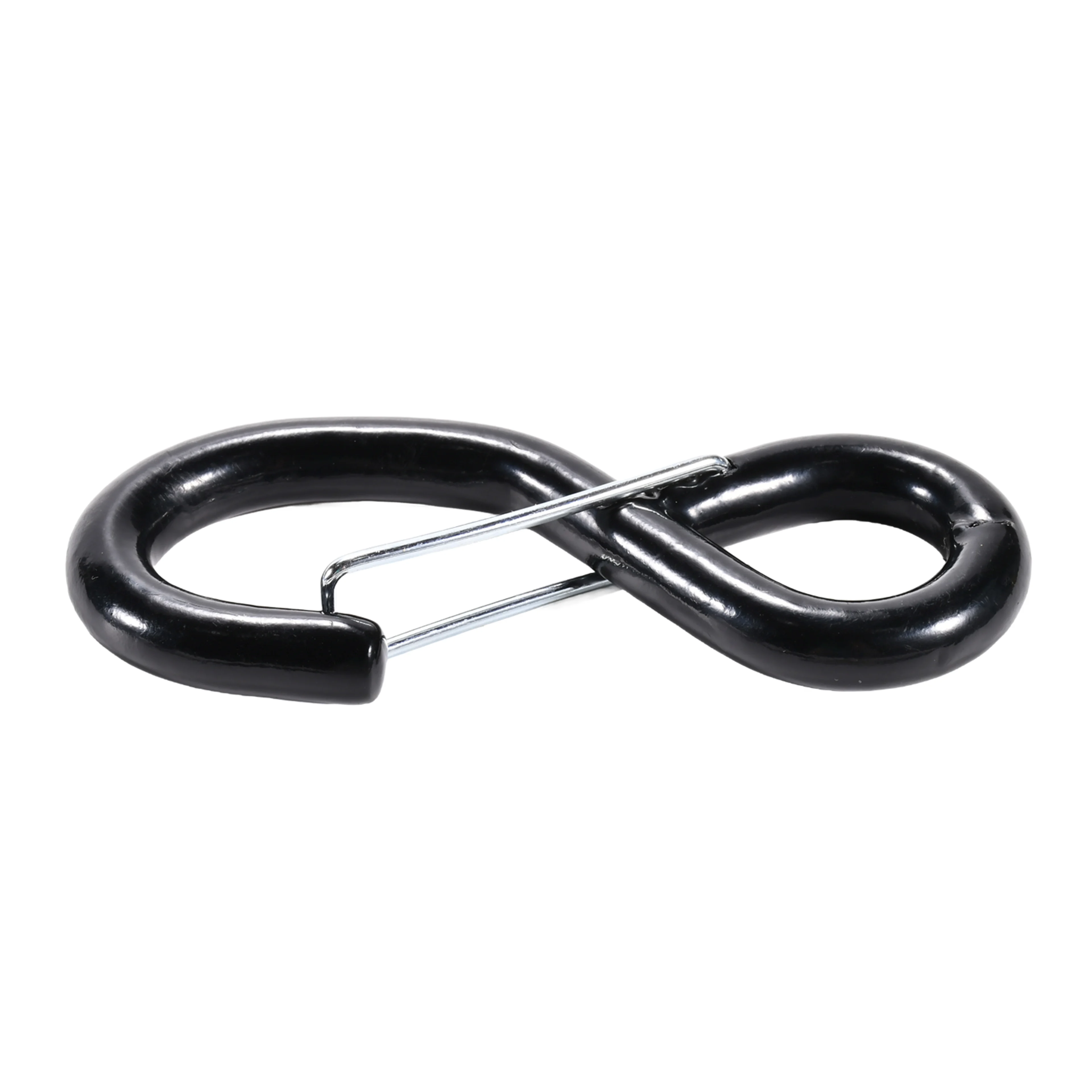 Gancho en S recubierto de vinilo de 38mm con pestillo - 1500 kg Resistencia