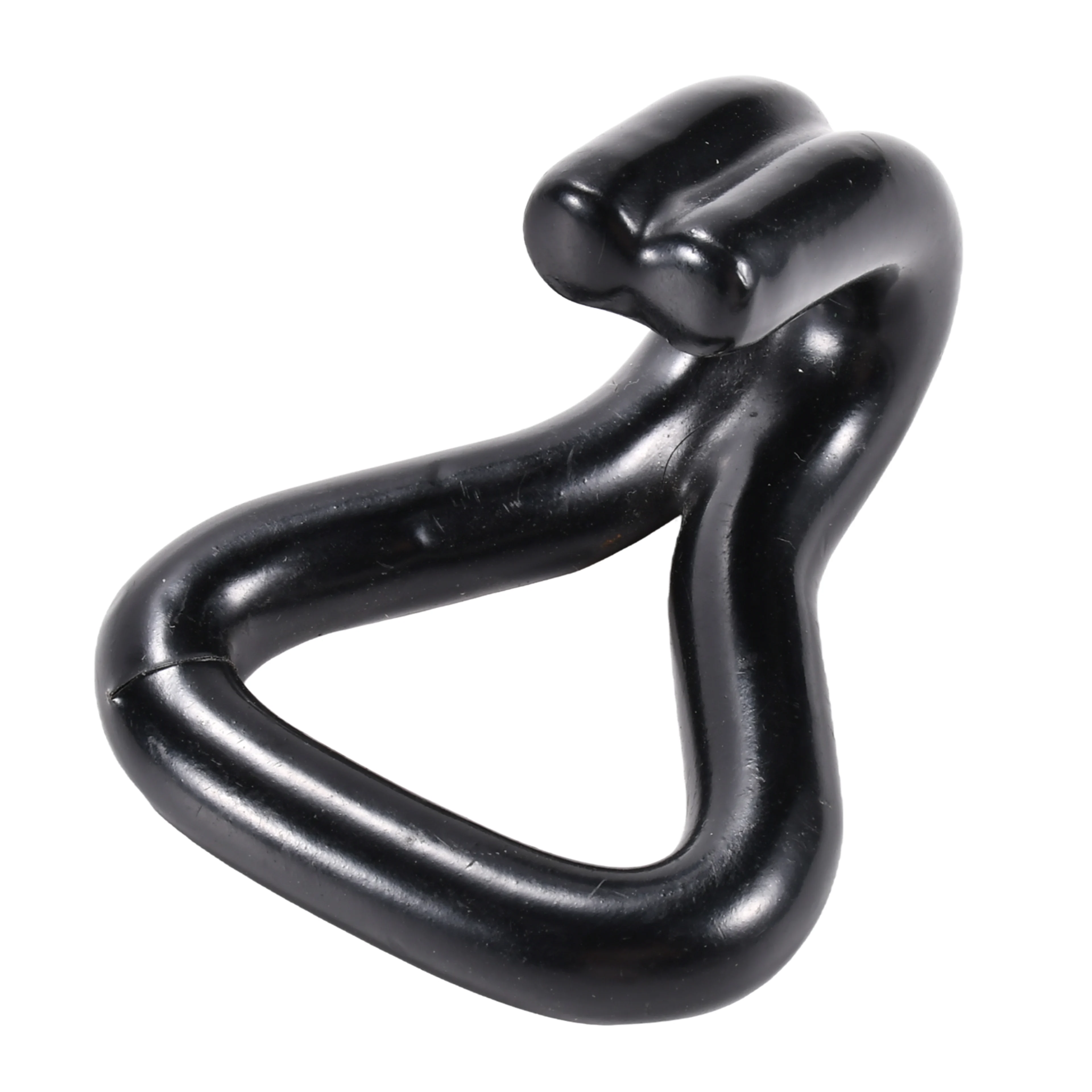 38mm Black Plated Double J Hook - 2000kg BS