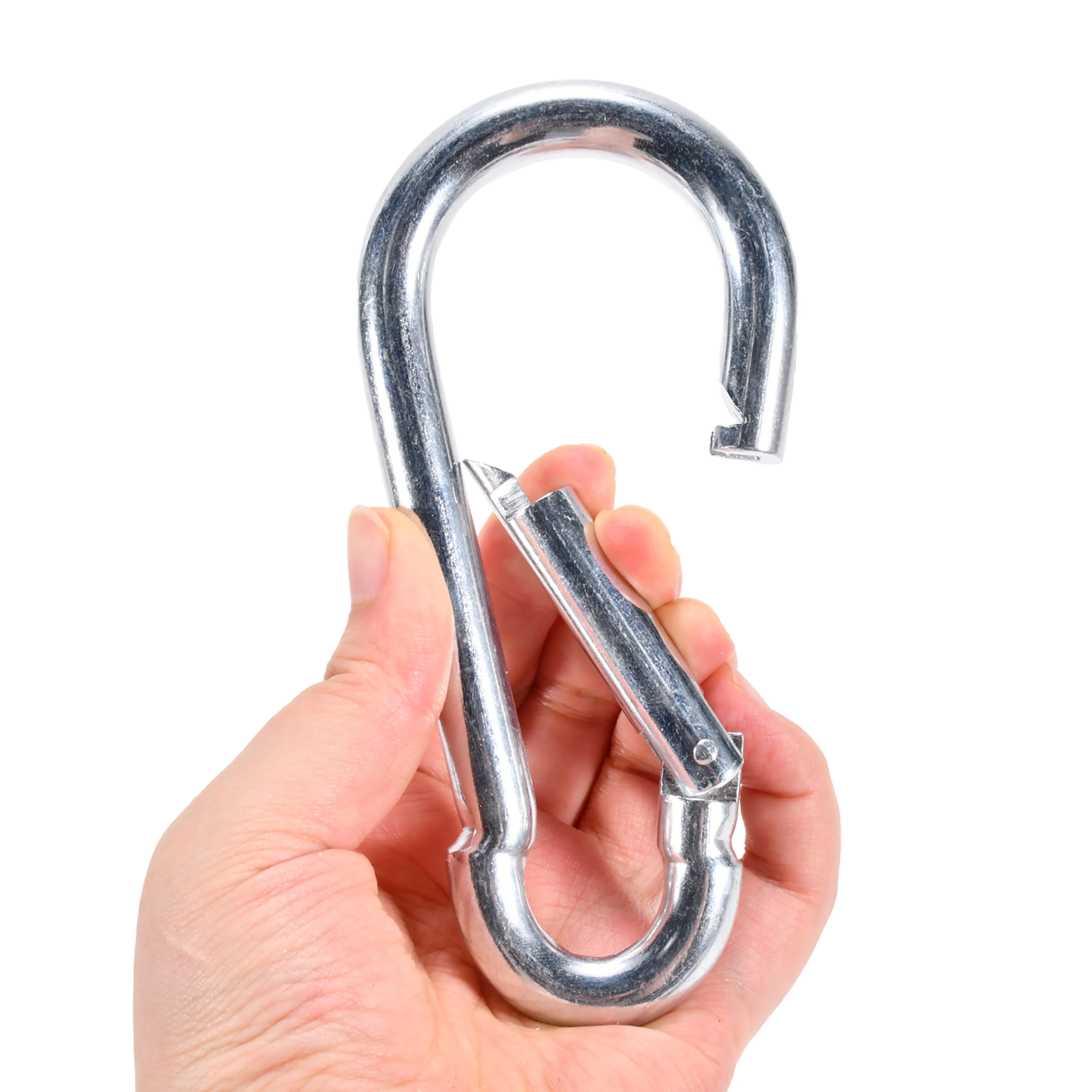 Mosquetón M12 galvanizado - 1100 kg Resistencia