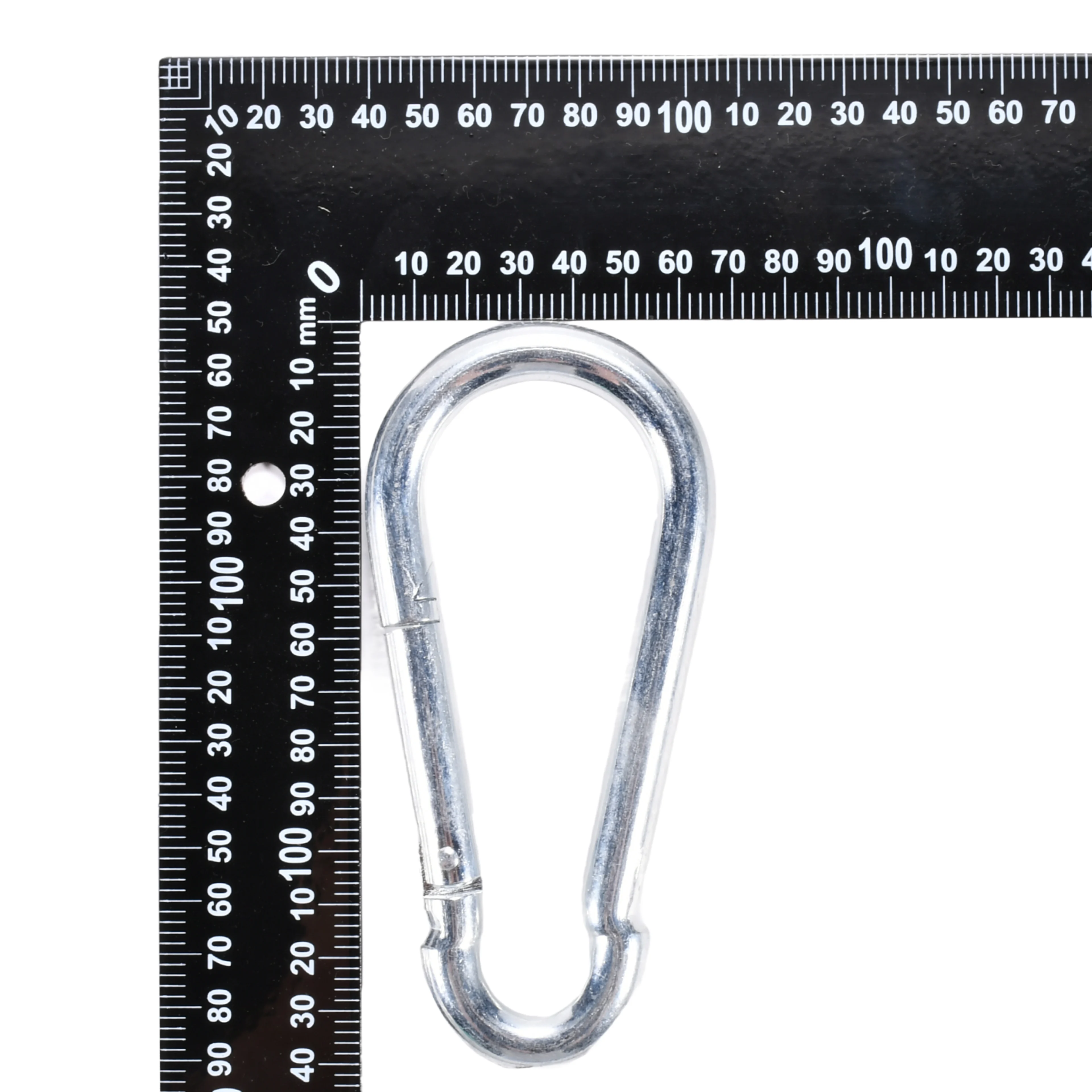 Mosquetón M12 galvanizado - 1100 kg Resistencia