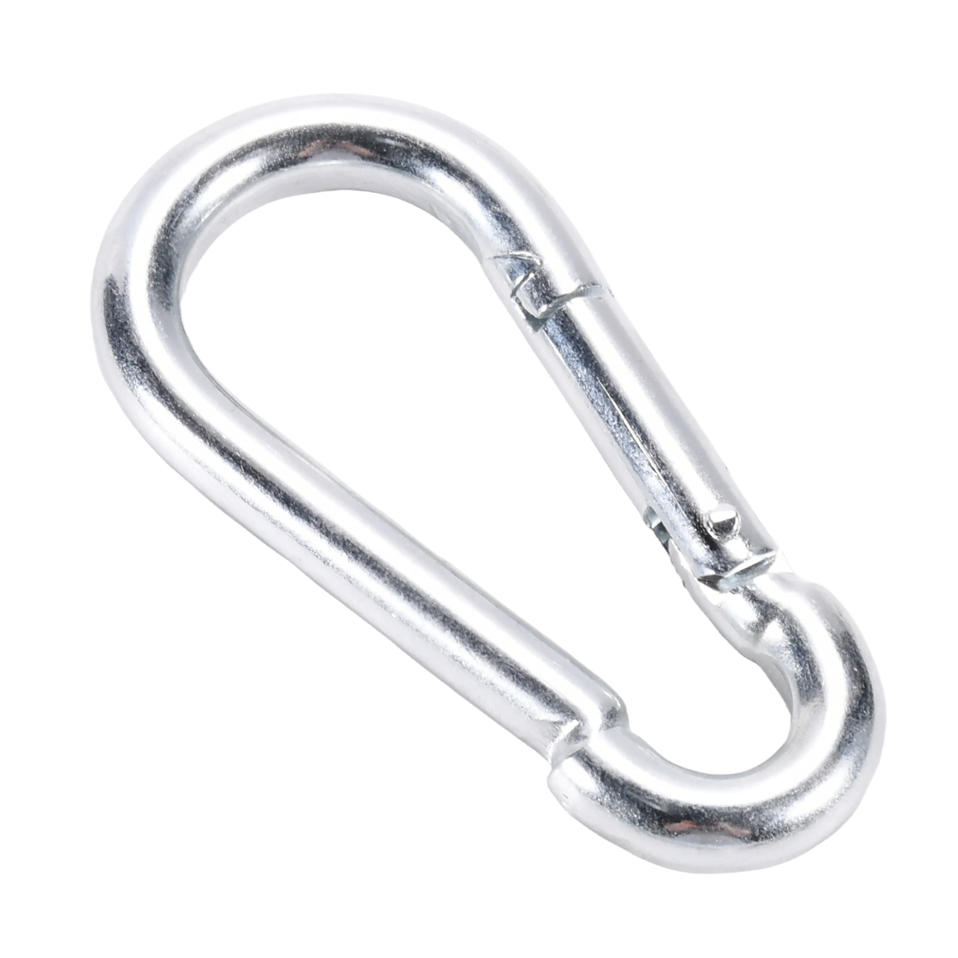 M8 Zinc-Plated Snap Hook Carabiner - 550kg BS