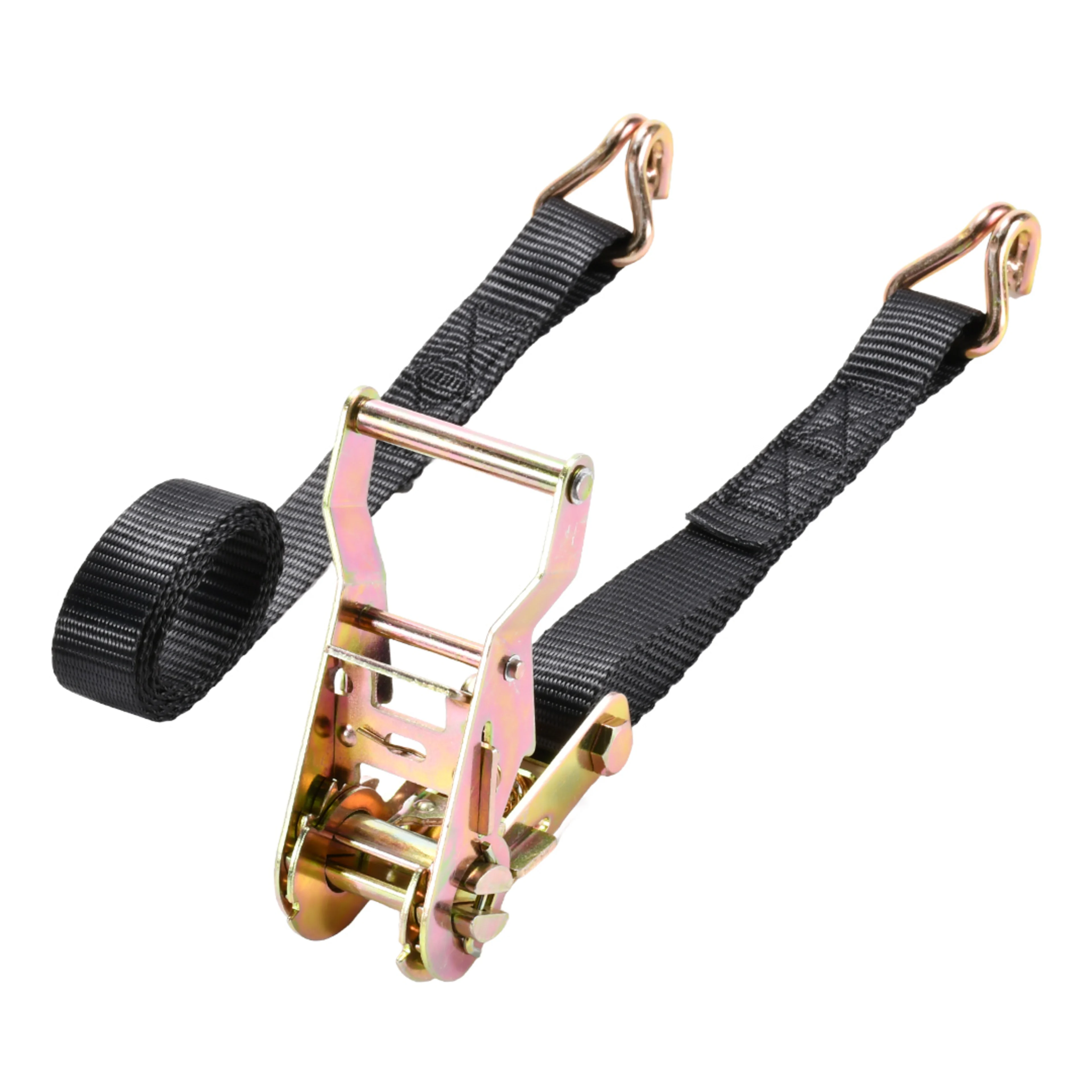 27mm Ratchet Strap with Double J-Hooks - 1500kg BS