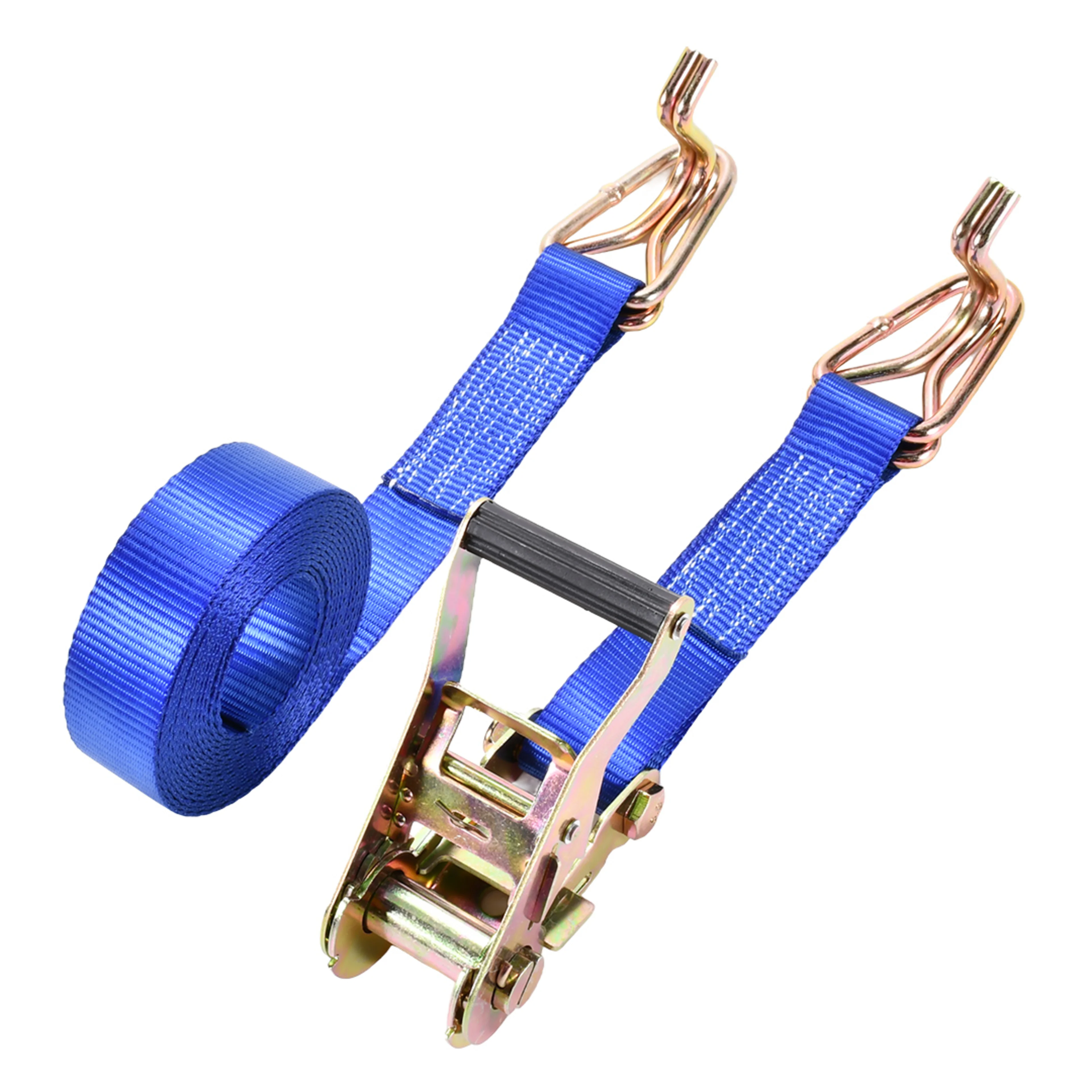 38mm Ratchet Tie Down Strap, Swan Hooks - 3000kg BS