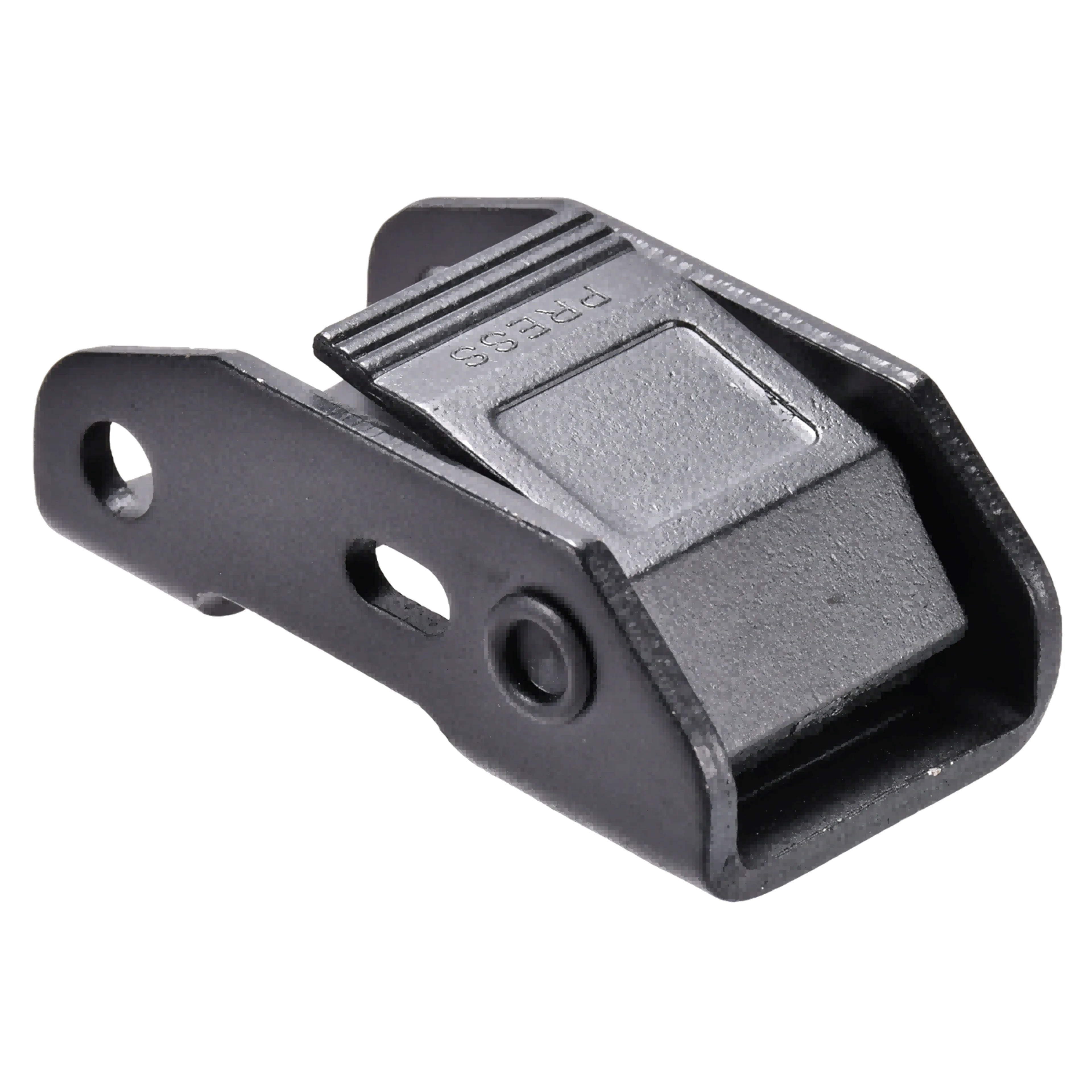 Hebilla de leva utilitaria de 25mm, negra - 550 kg Resistencia