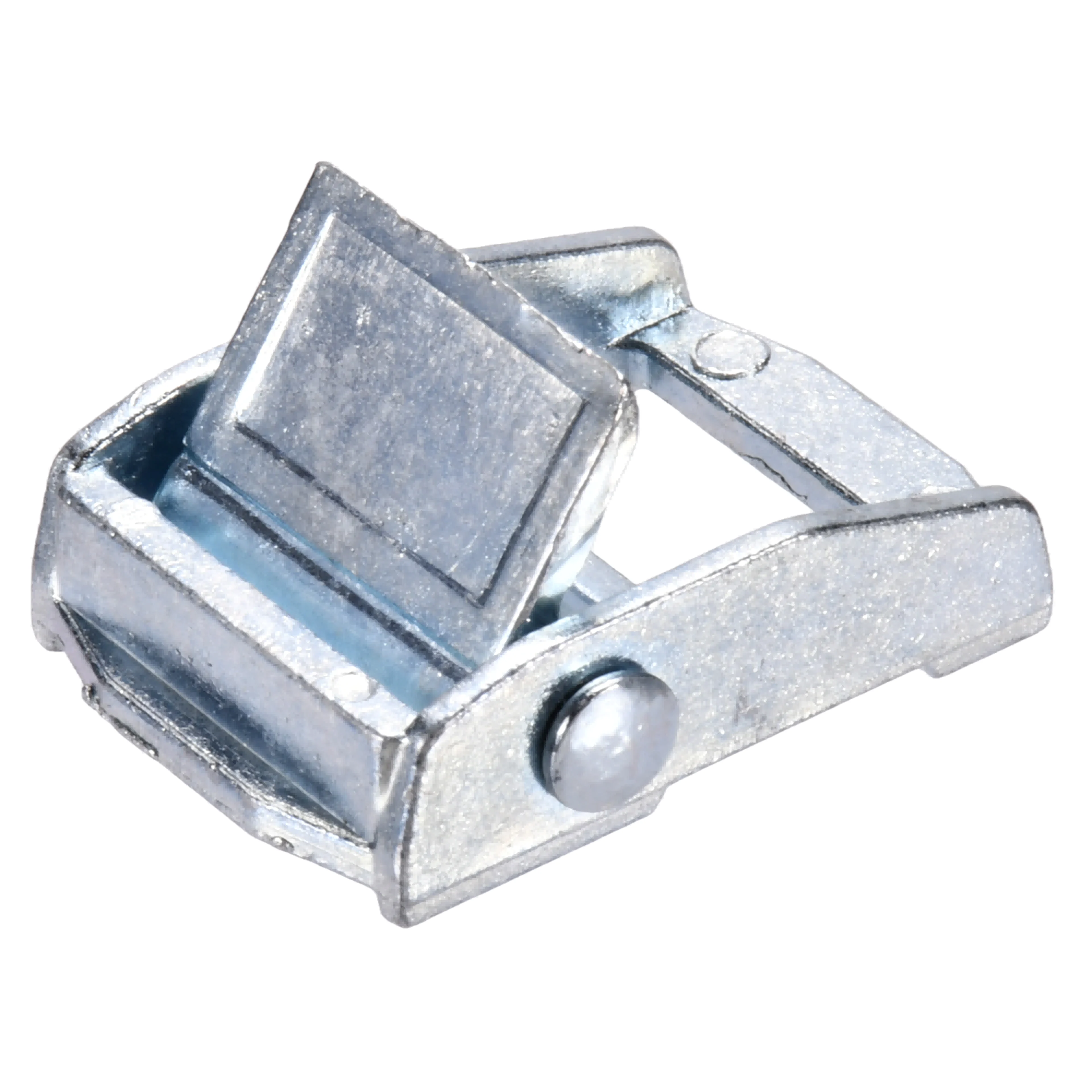 20mm Small White Zinc Cam Buckle - 150kg BS