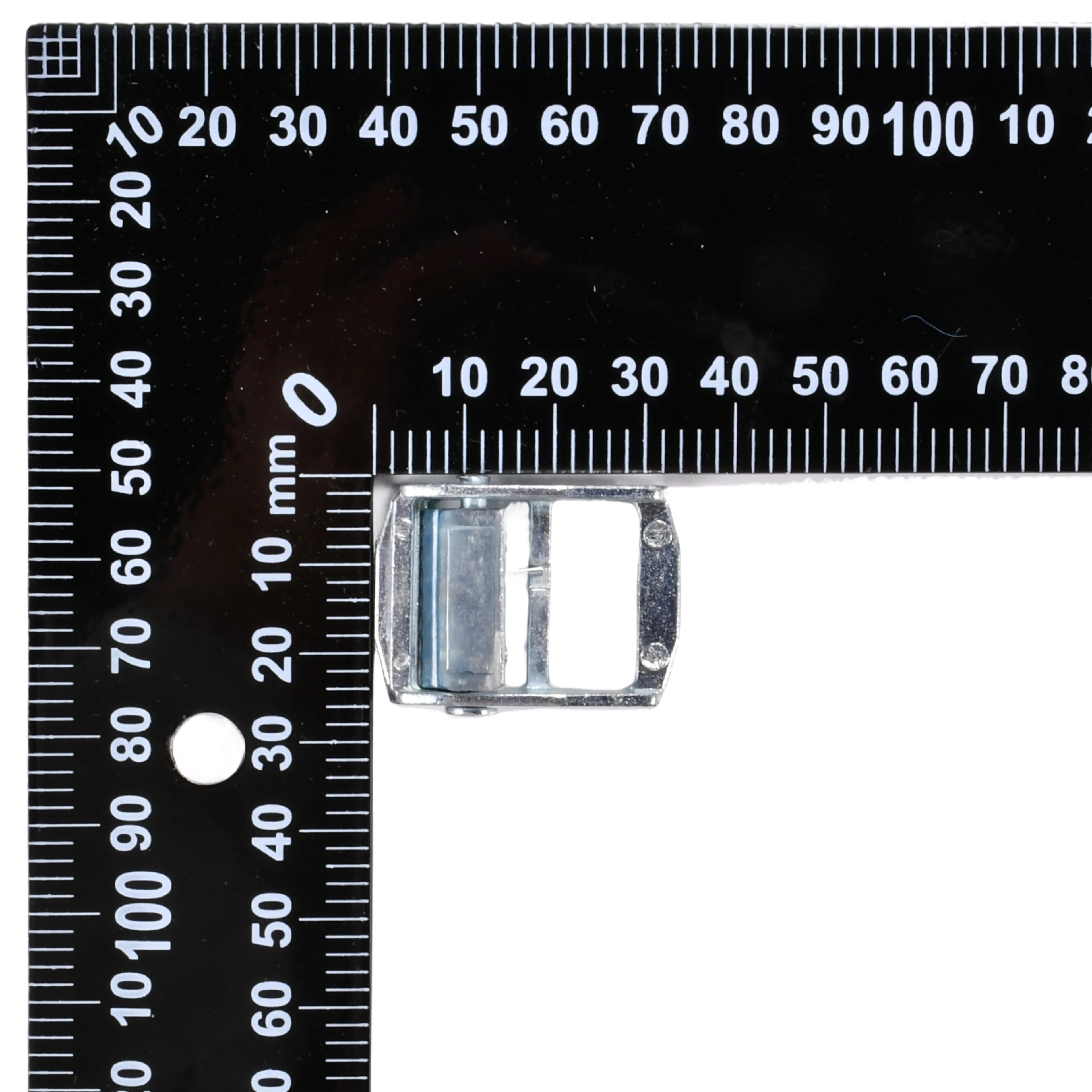Hebilla de leva pequeña de 20mm galvanizada en blanco - 150 kg Resistencia