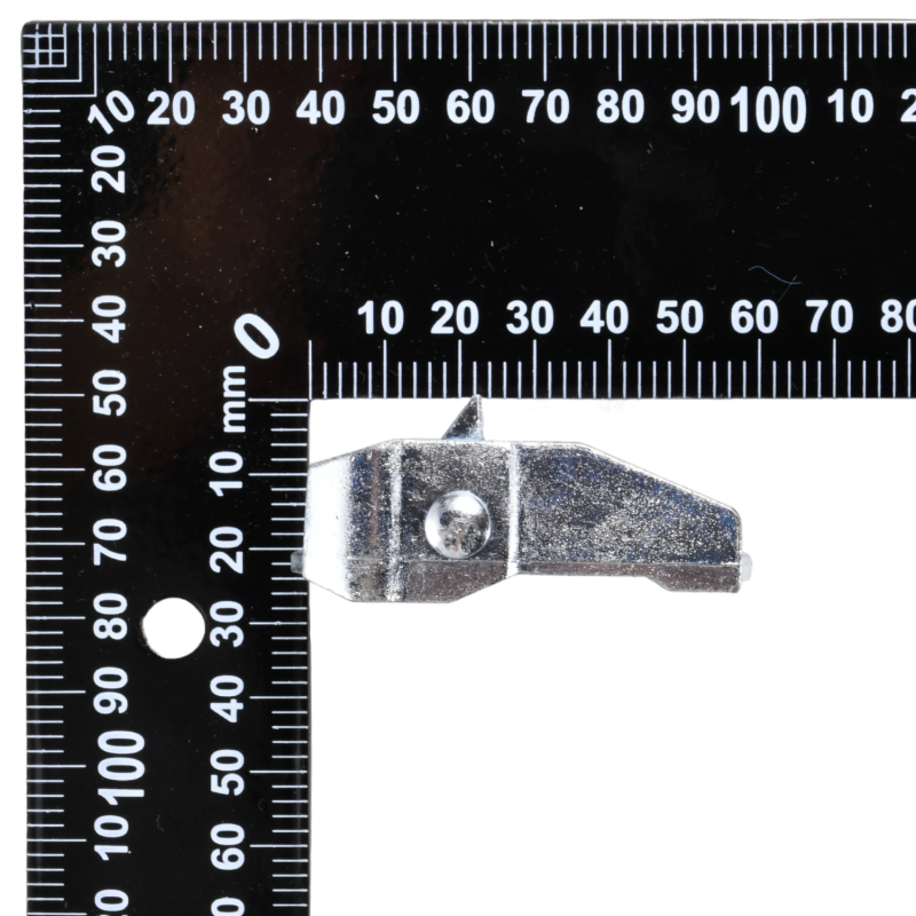 38mm White Zinc Cam Buckle - 600kg Breaking Strength