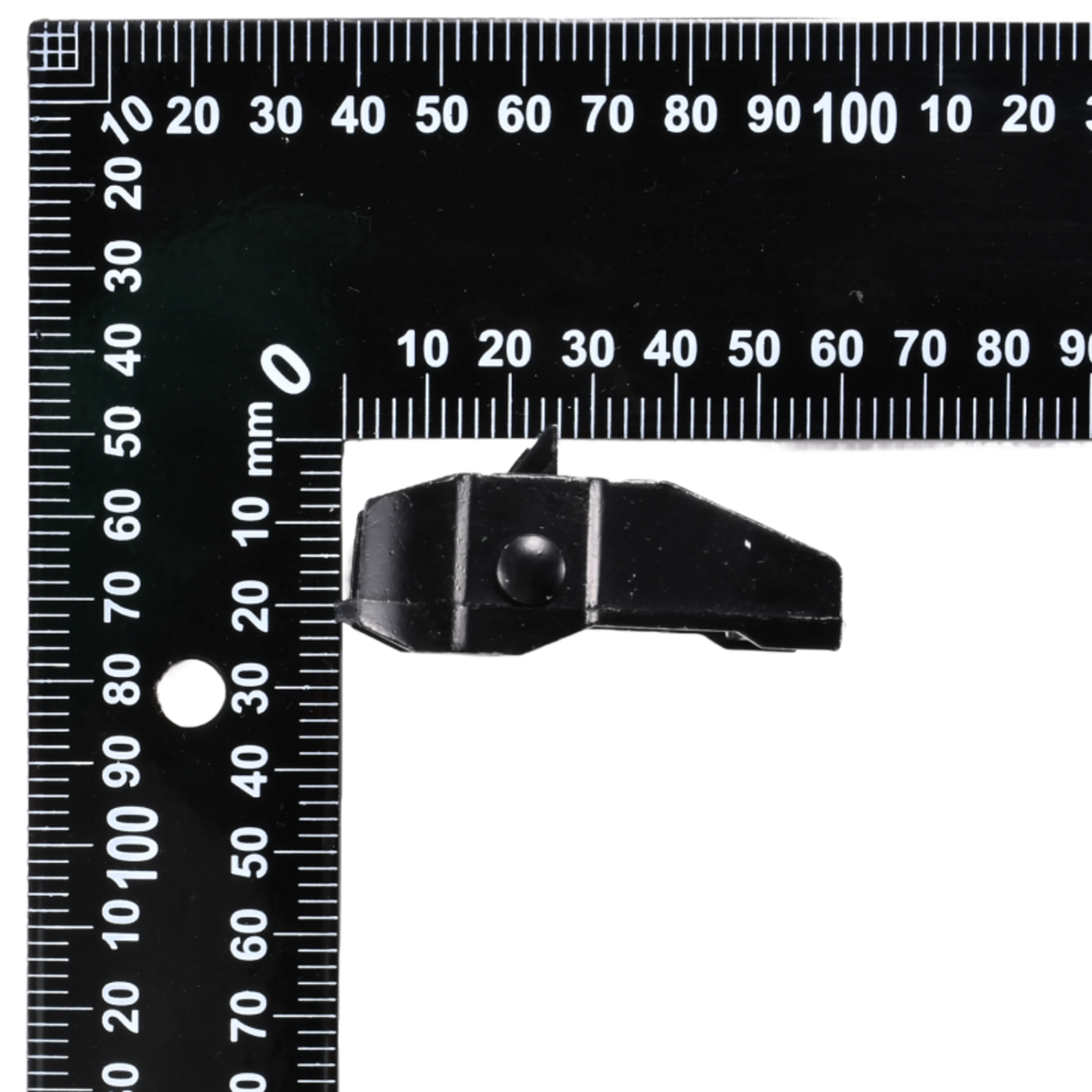 Boucle à came 38mm, noire - Résistance 600 kg