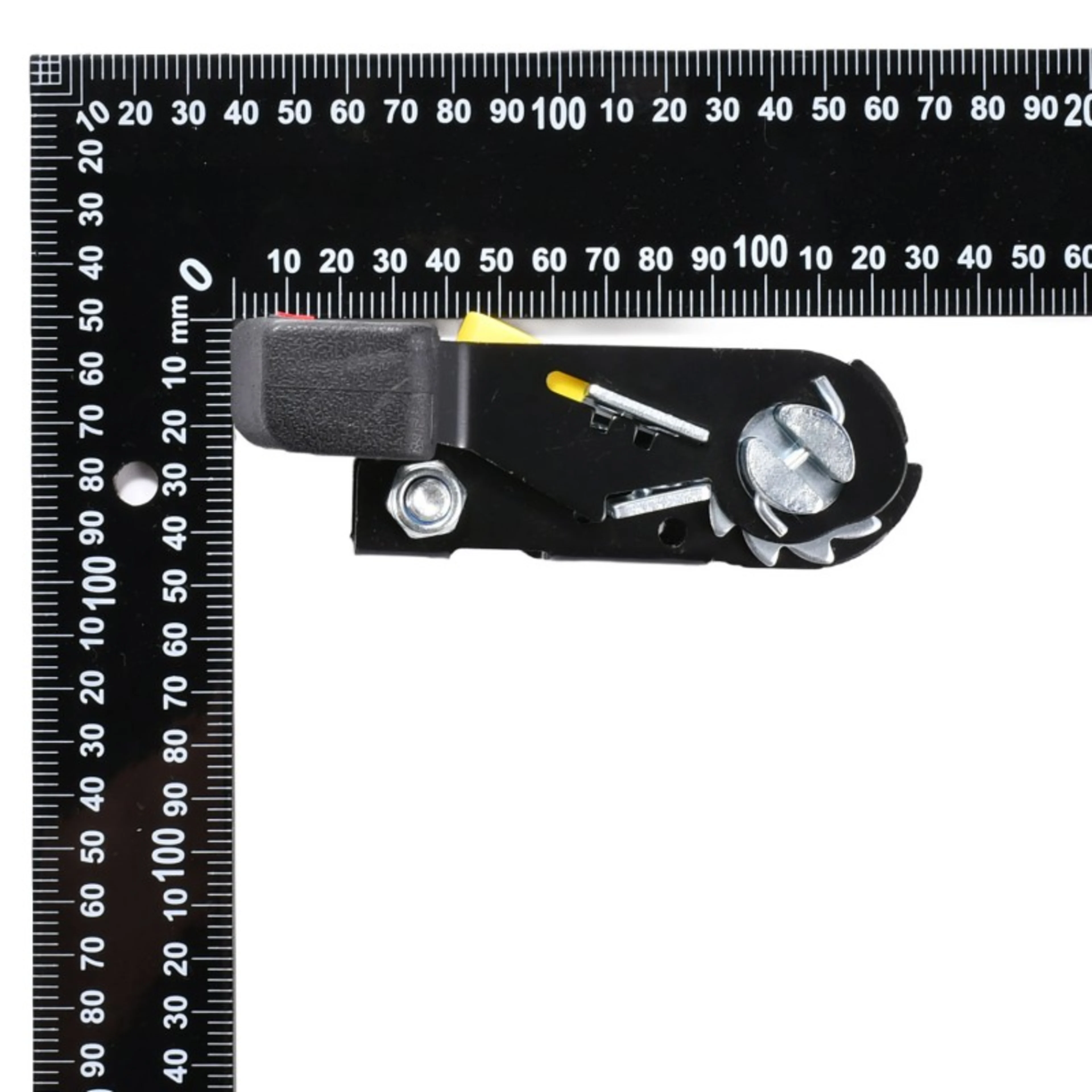 27mm Ratsche mit schwarzem Gummigriff - 1500 kg Bruchlast