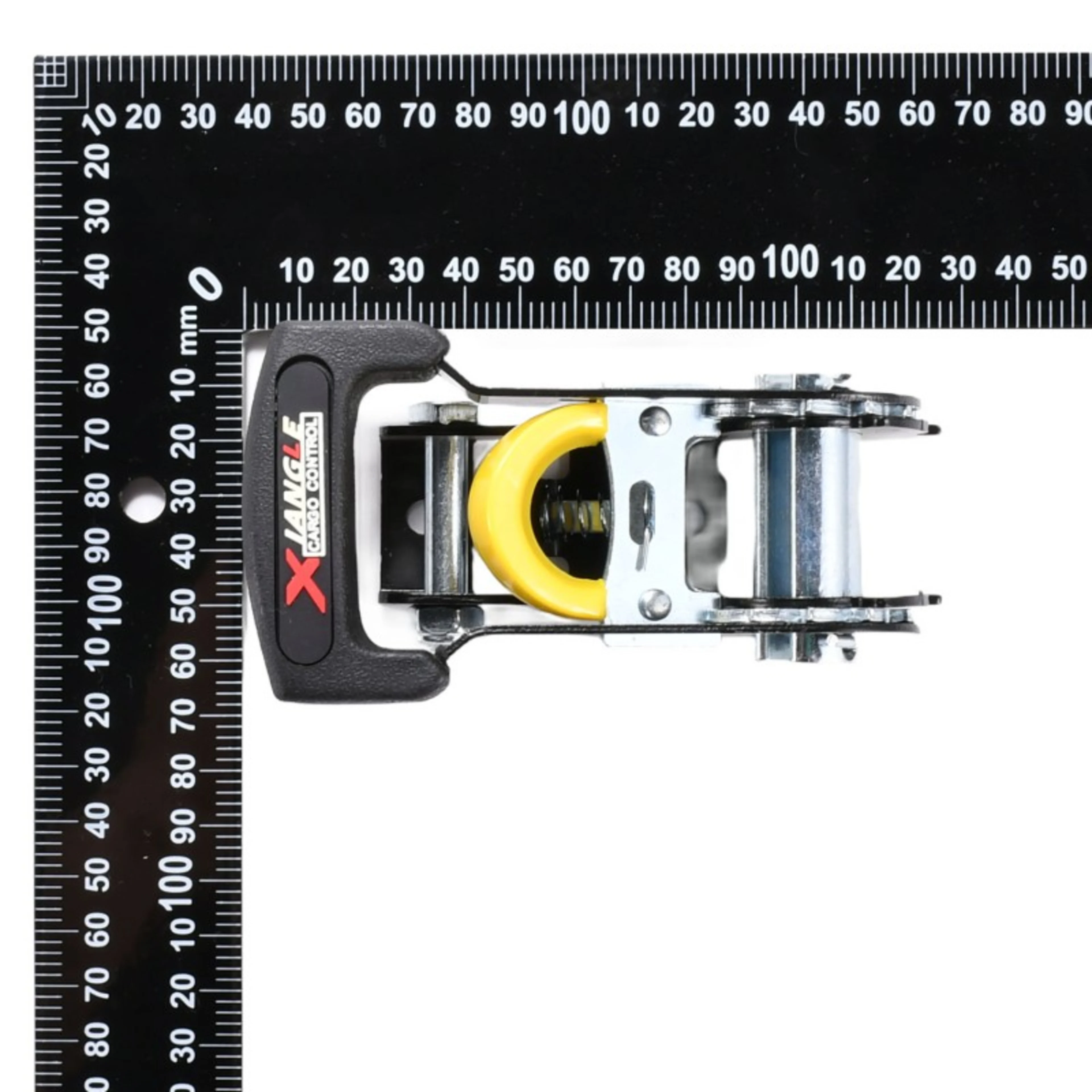 27mm Ratsche mit schwarzem Gummigriff - 1500 kg Bruchlast
