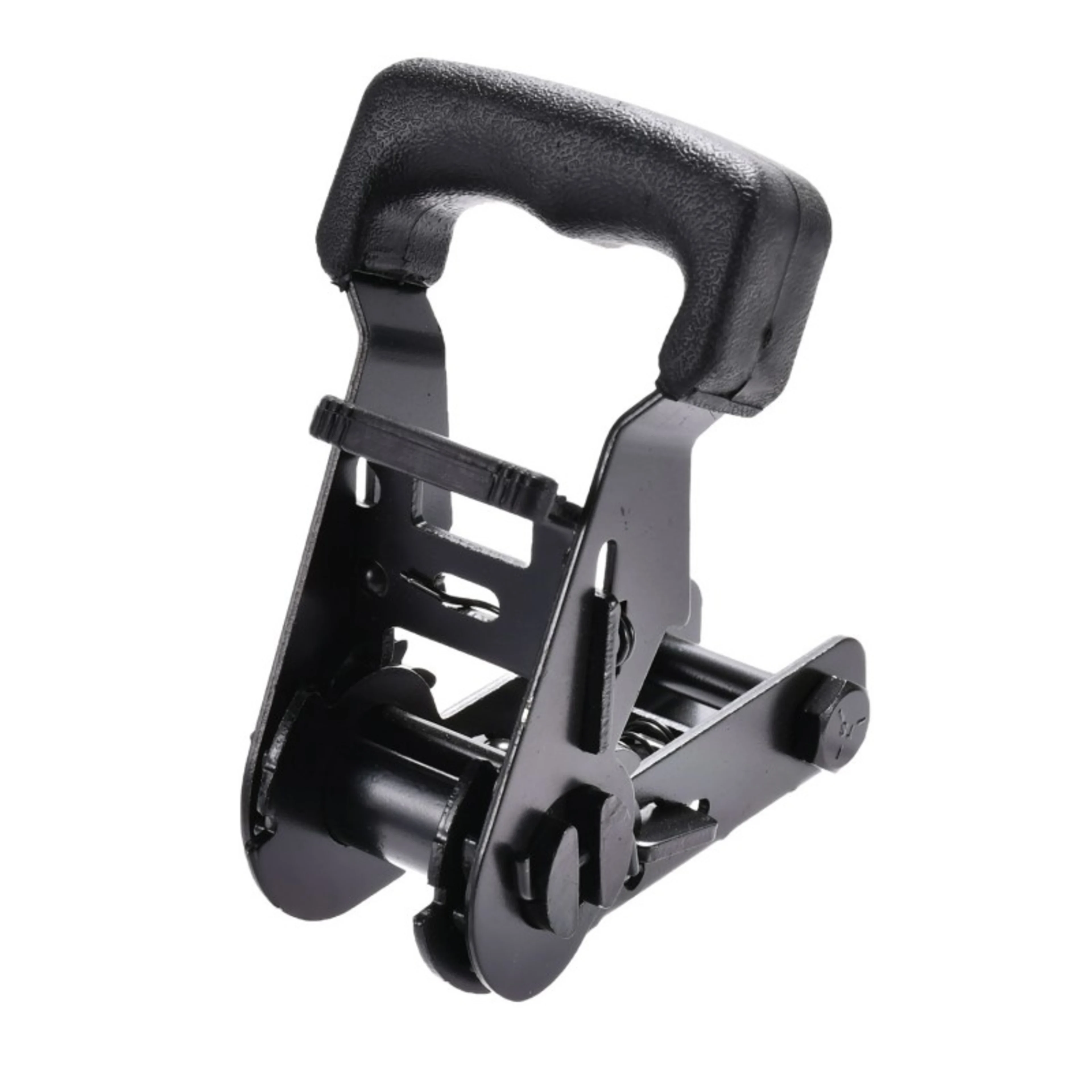 Cliquet 27mm à poignée en caoutchouc, revêtement E-coat noir - Résistance 1500 kg