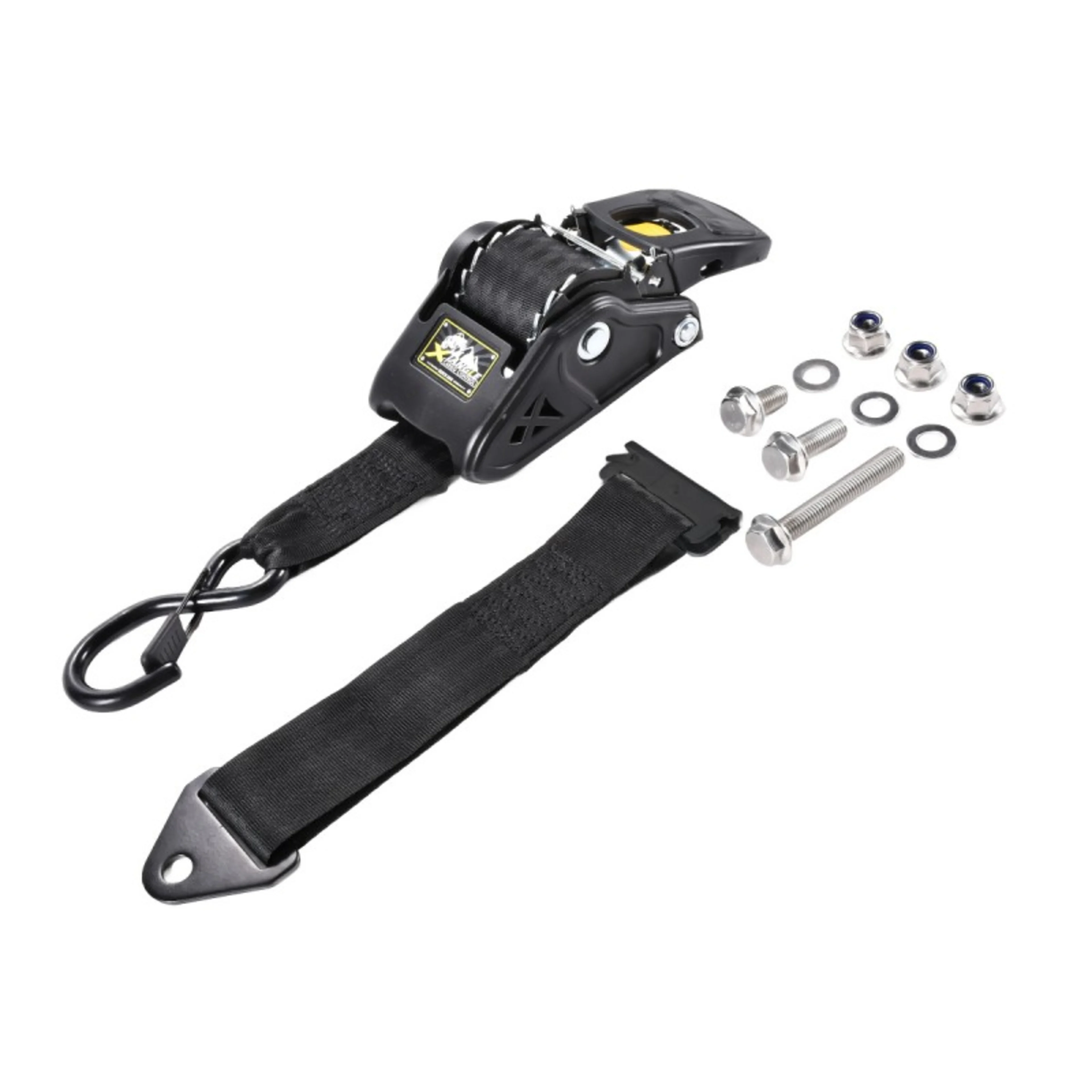 50mm Retractable Transom Tie-Down Straps with Adapter Strap Kit