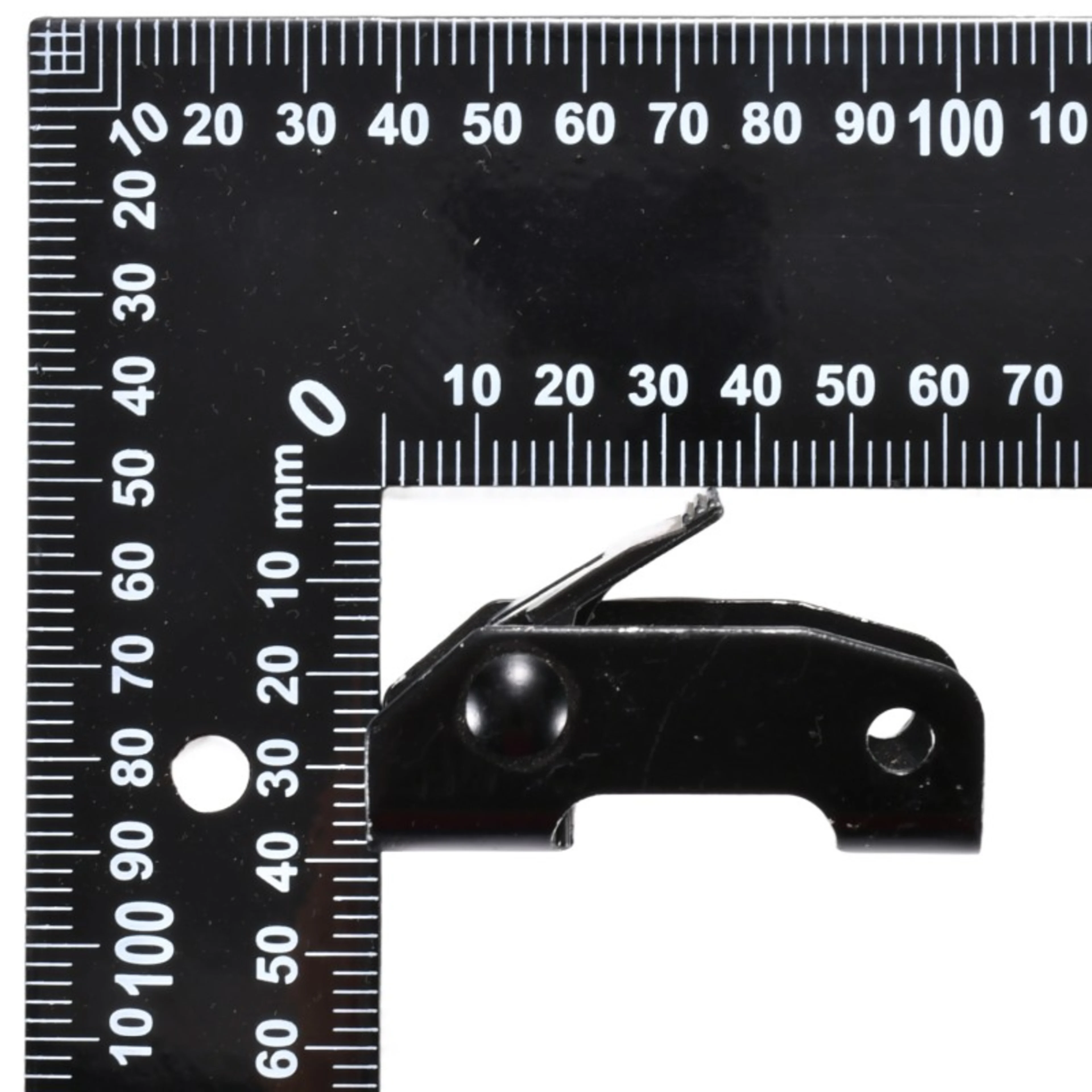 Boucle à came utilitaire 38mm, revêtement E-coat noir - Résistance 550 kg