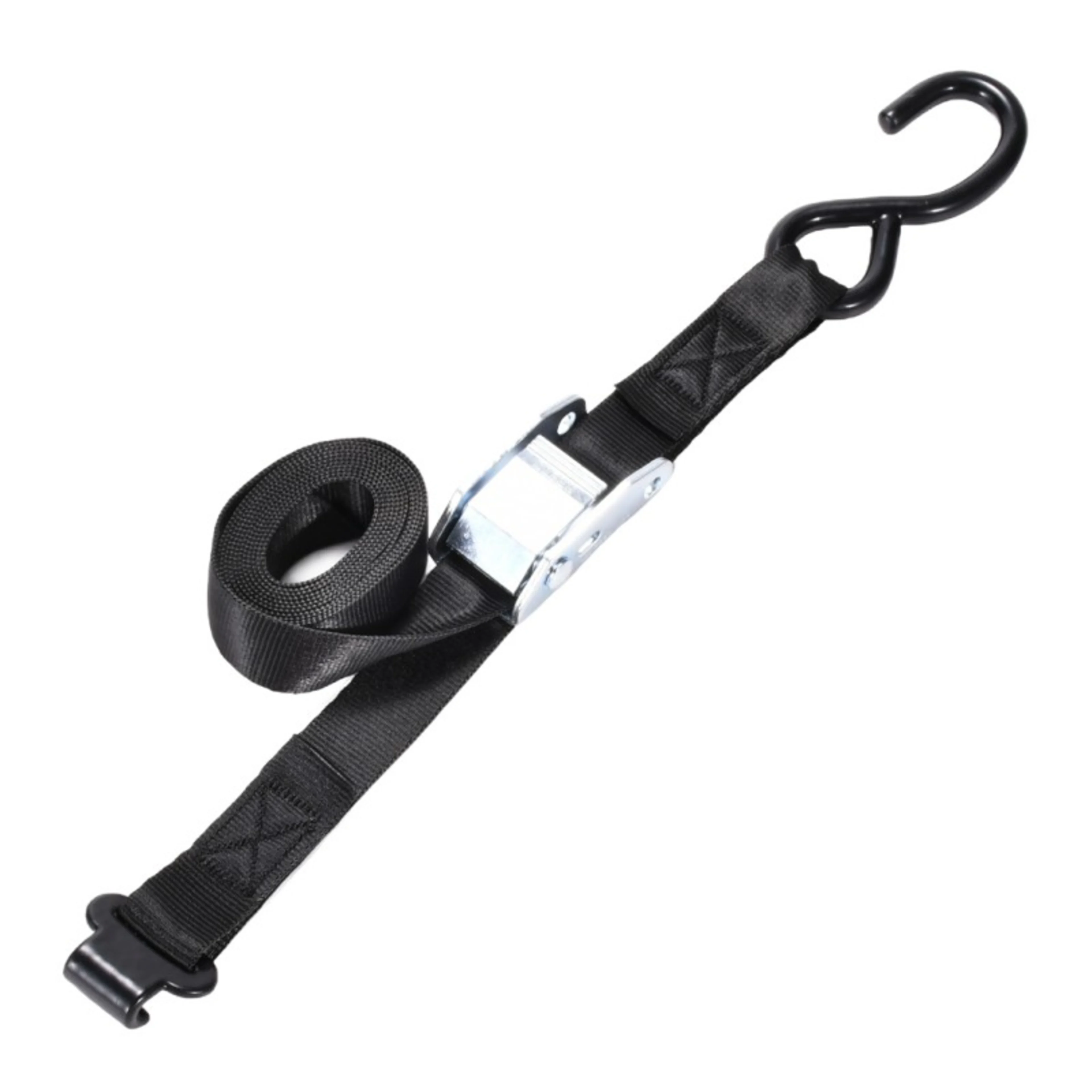 25mm Cam Buckle Strap with Small Flat Hook - 550kg BS