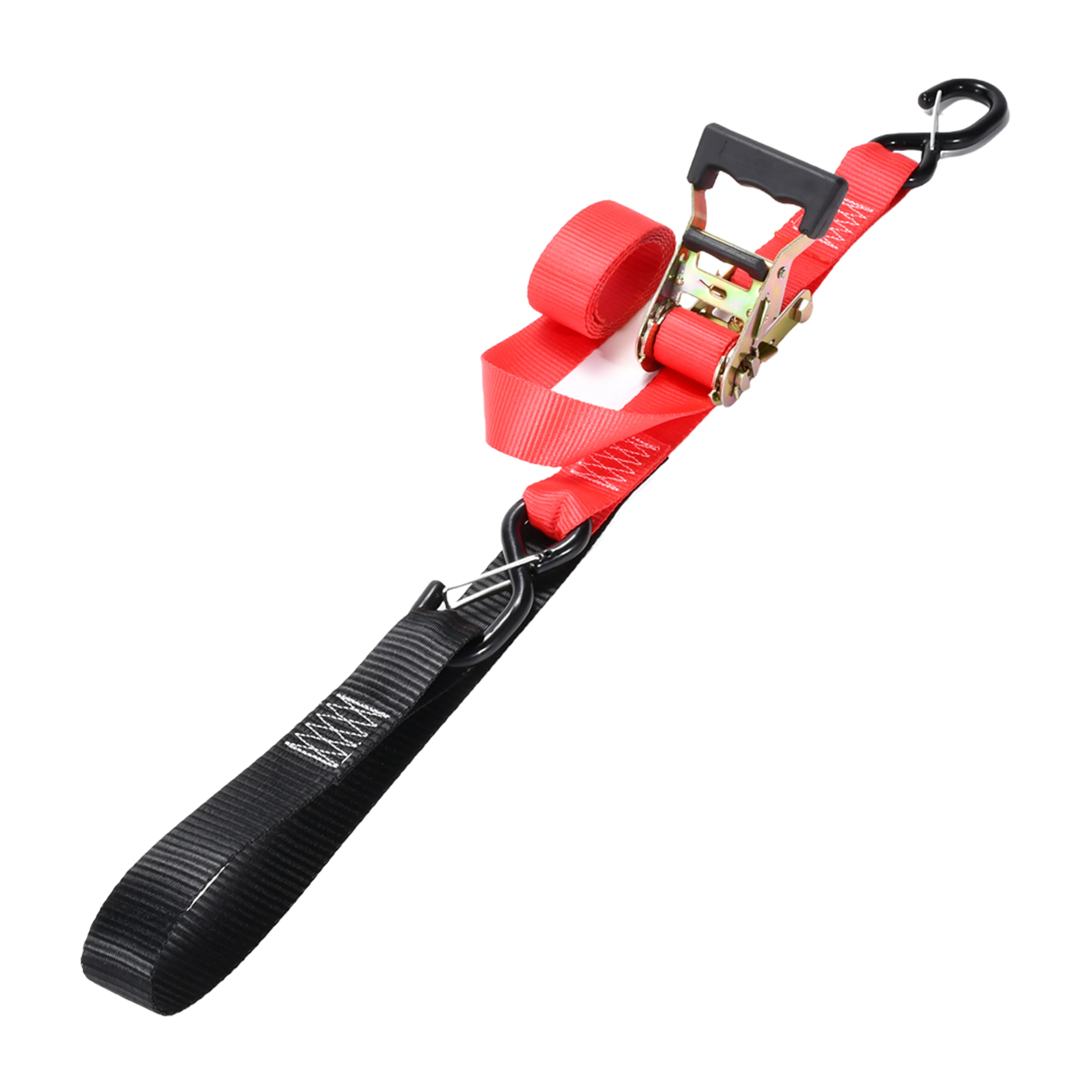 Cinta de Trinquete de 38mm con Lazo Suave y Gancho S con Muelle - 1500kg