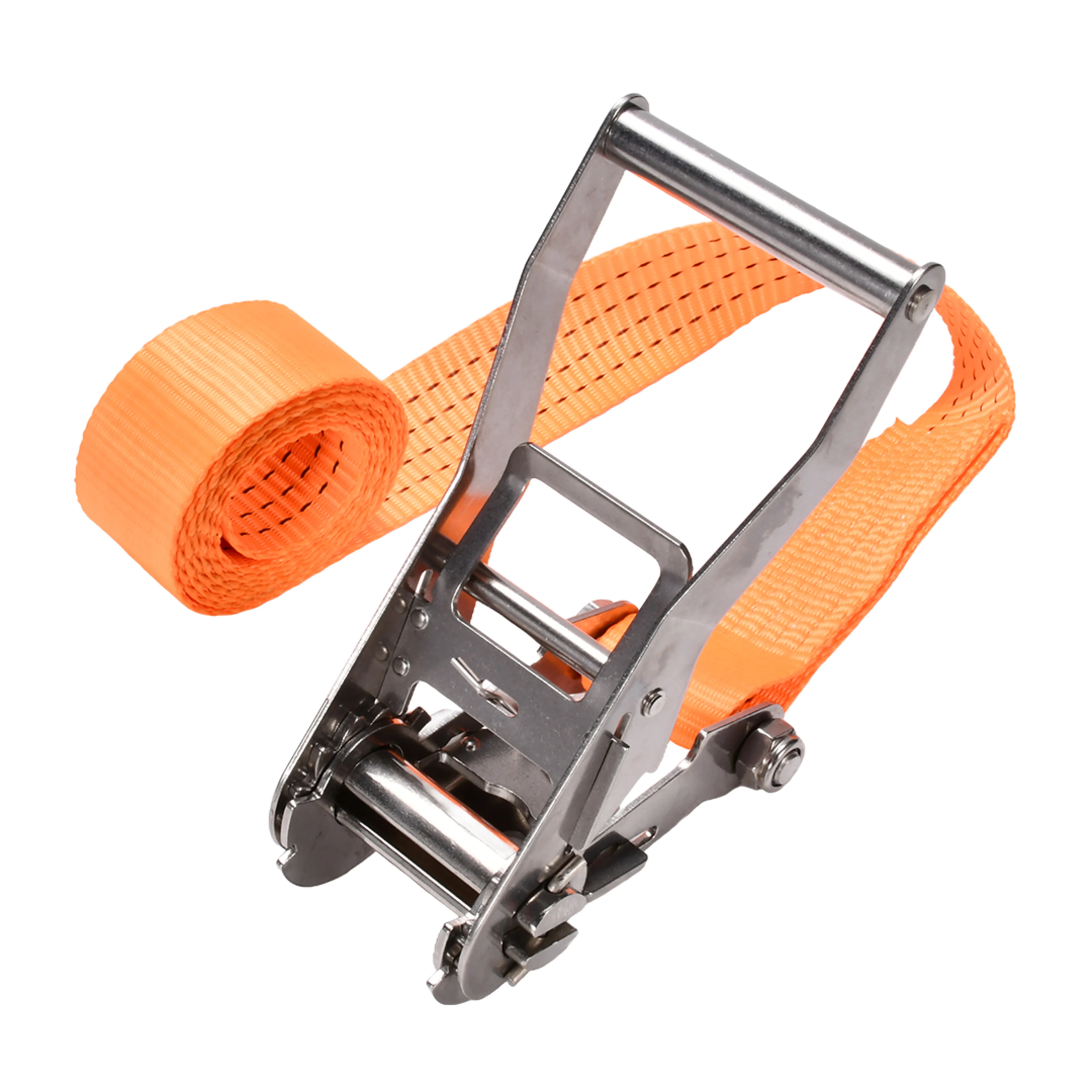 50mm 304 Stainless Steel Endless Ratchet Strap - 3000kg LC