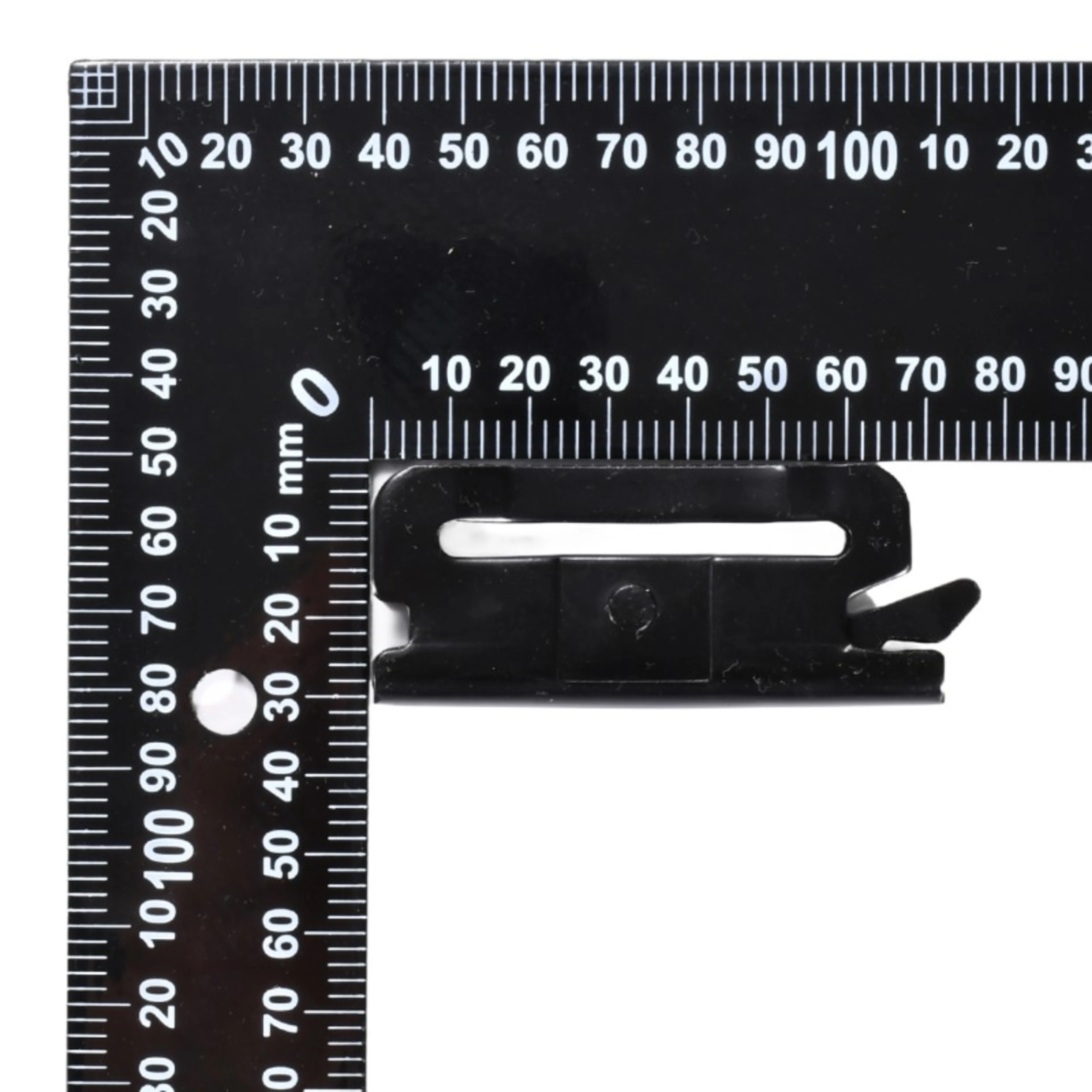 50mm Hochleistungs-E-Track Fitting, Schwarz - 2000kg