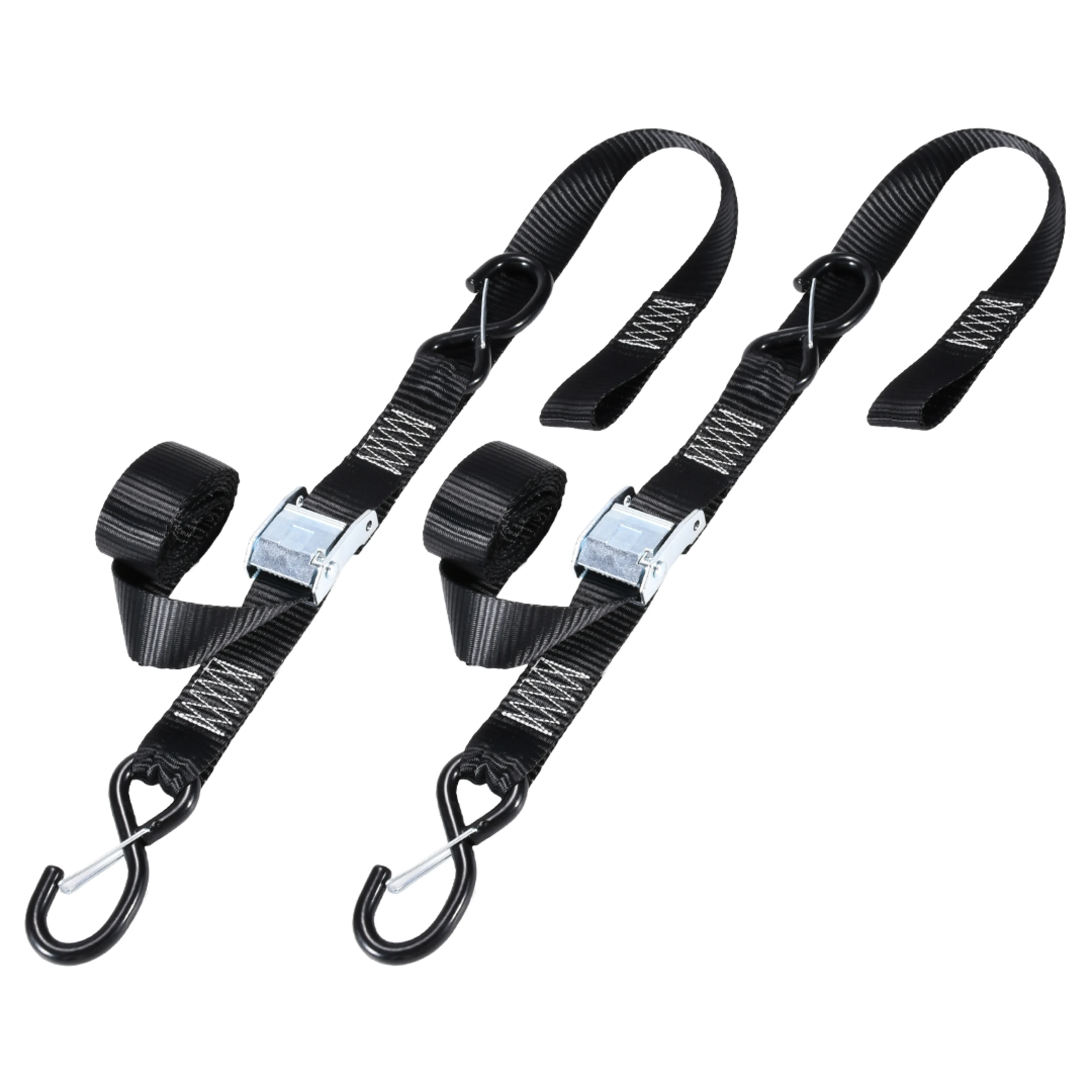 Correa Moto Hebilla de Leva 38mm con Gancho S con Resorte, 1200lbs. BS