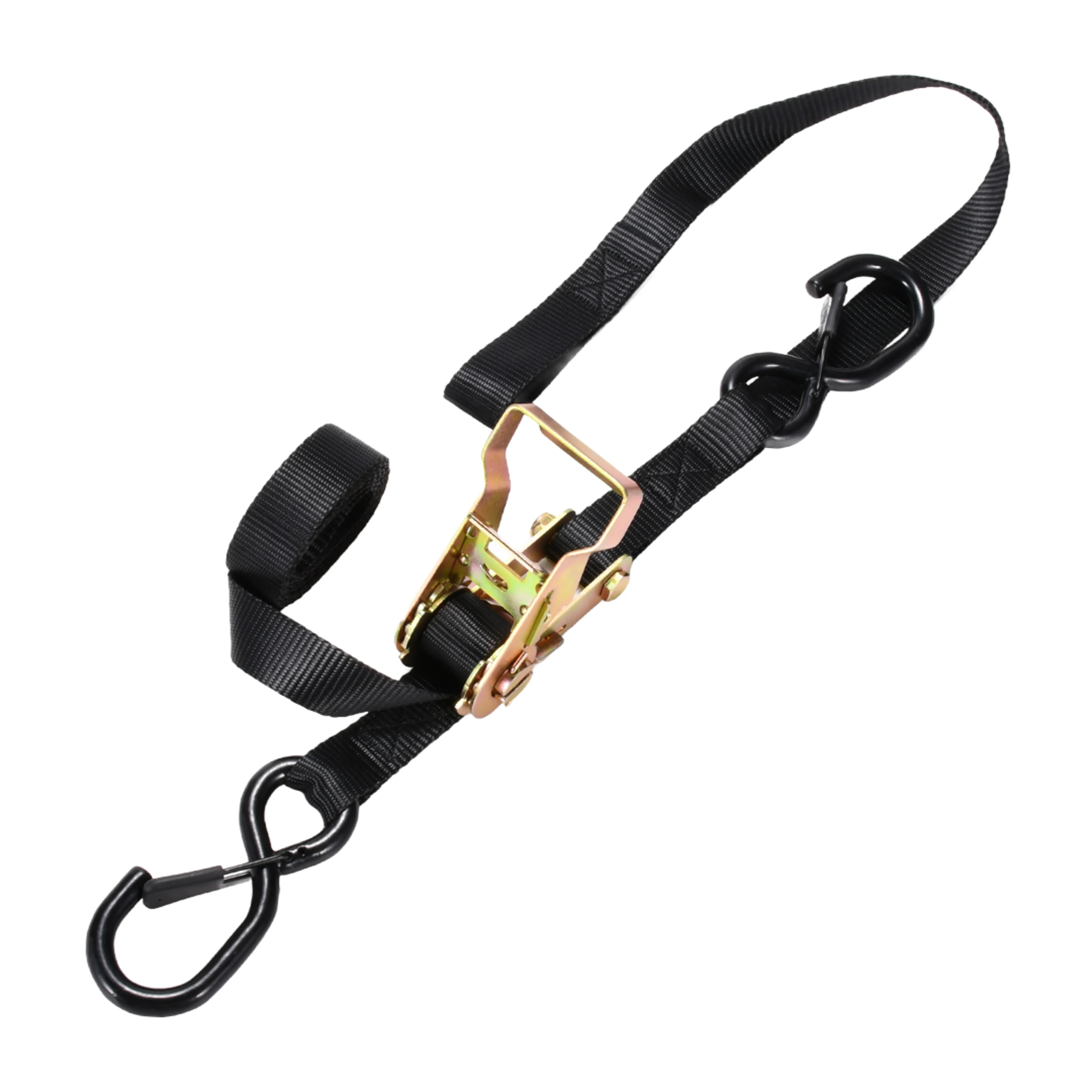 Soga Ratchète para Motocicleta con Gancho S de Resorte - 1500 kg BS