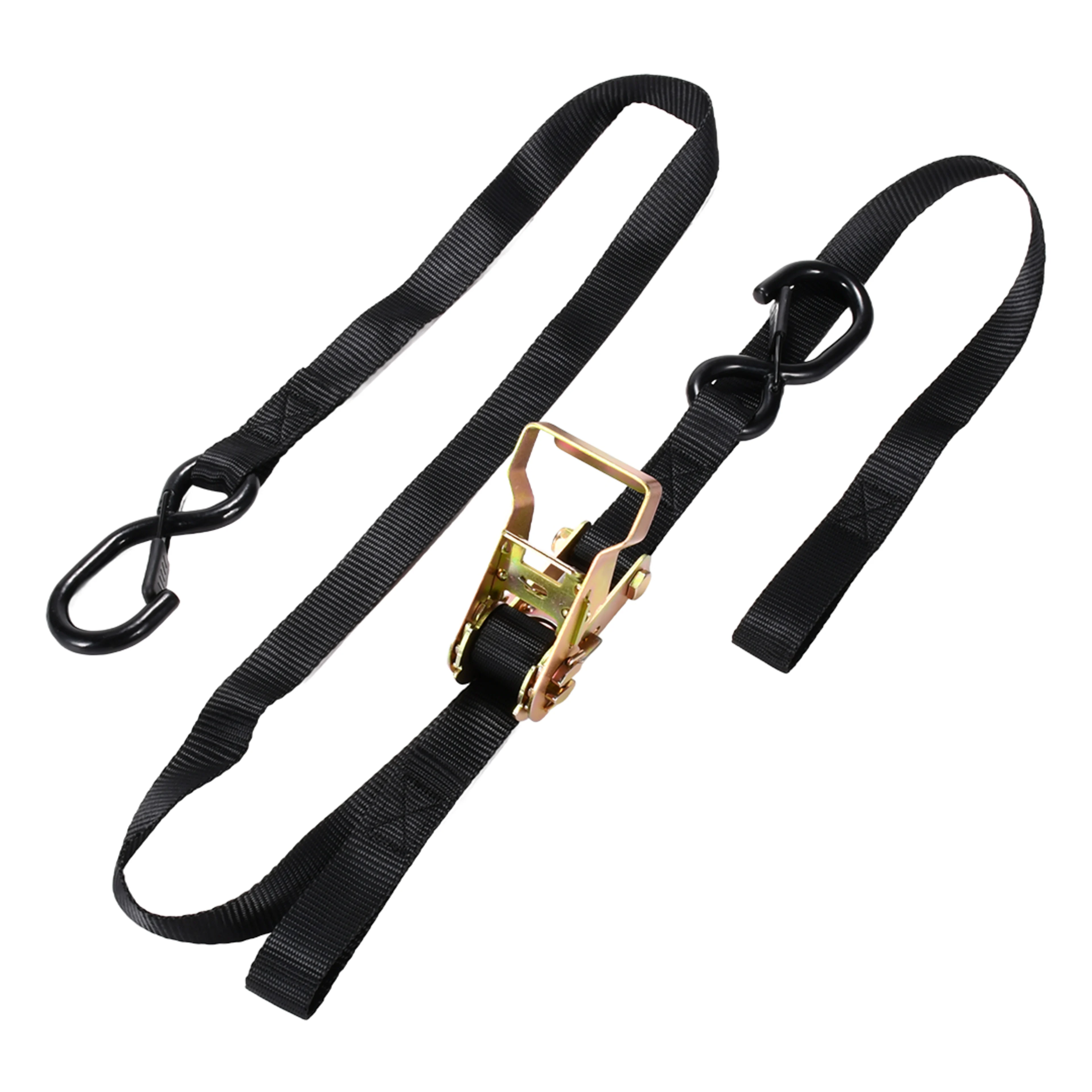 Soga Ratchète para Motocicleta con Gancho S de Resorte - 1500 kg BS