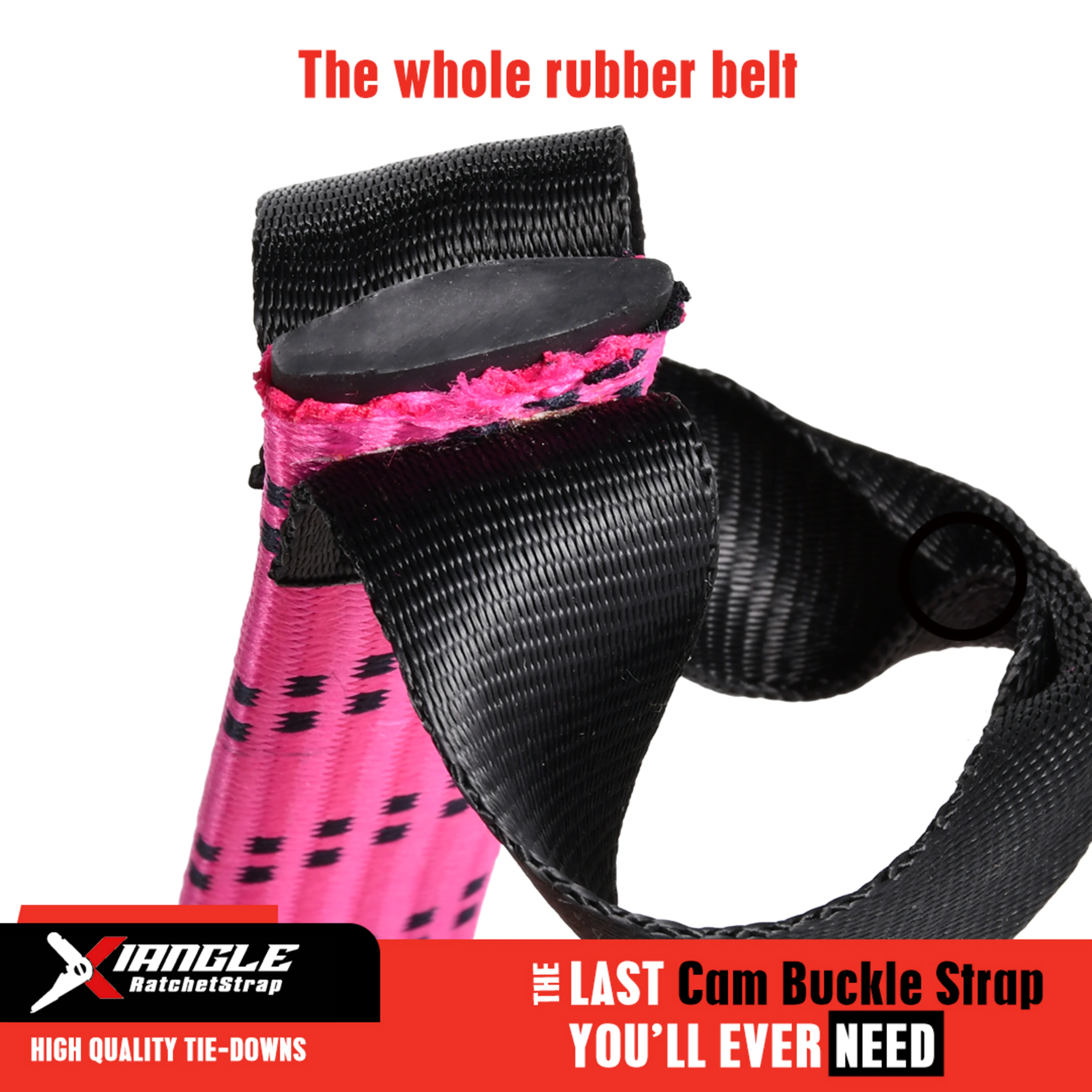 Verstellbares Flaches Bungee-Seil Motorrad-Spanngurt